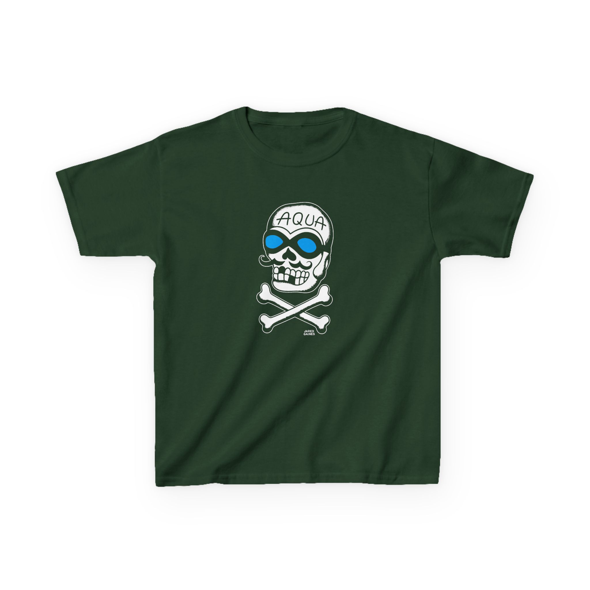 The Aquabats! * Jared Gaines AquaSkully! Kids Heavy Cotton™ Tee - Image 3