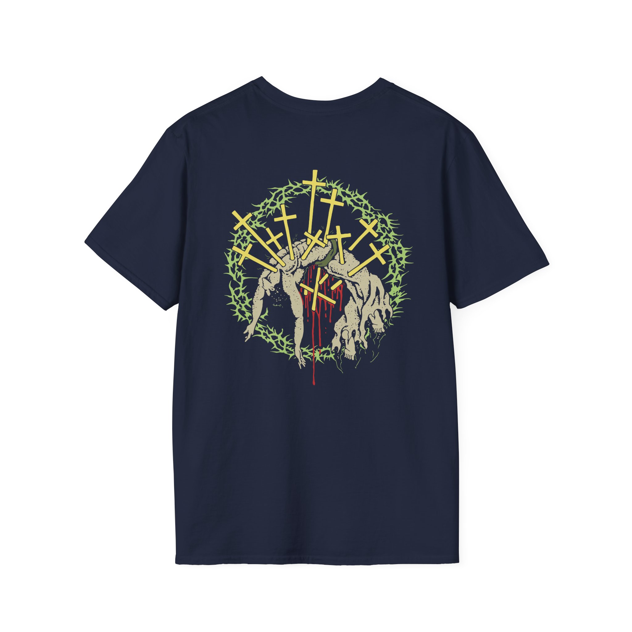 Knocked Loose Crown of Thorns Unisex Softstyle T-Shirt - Image 14