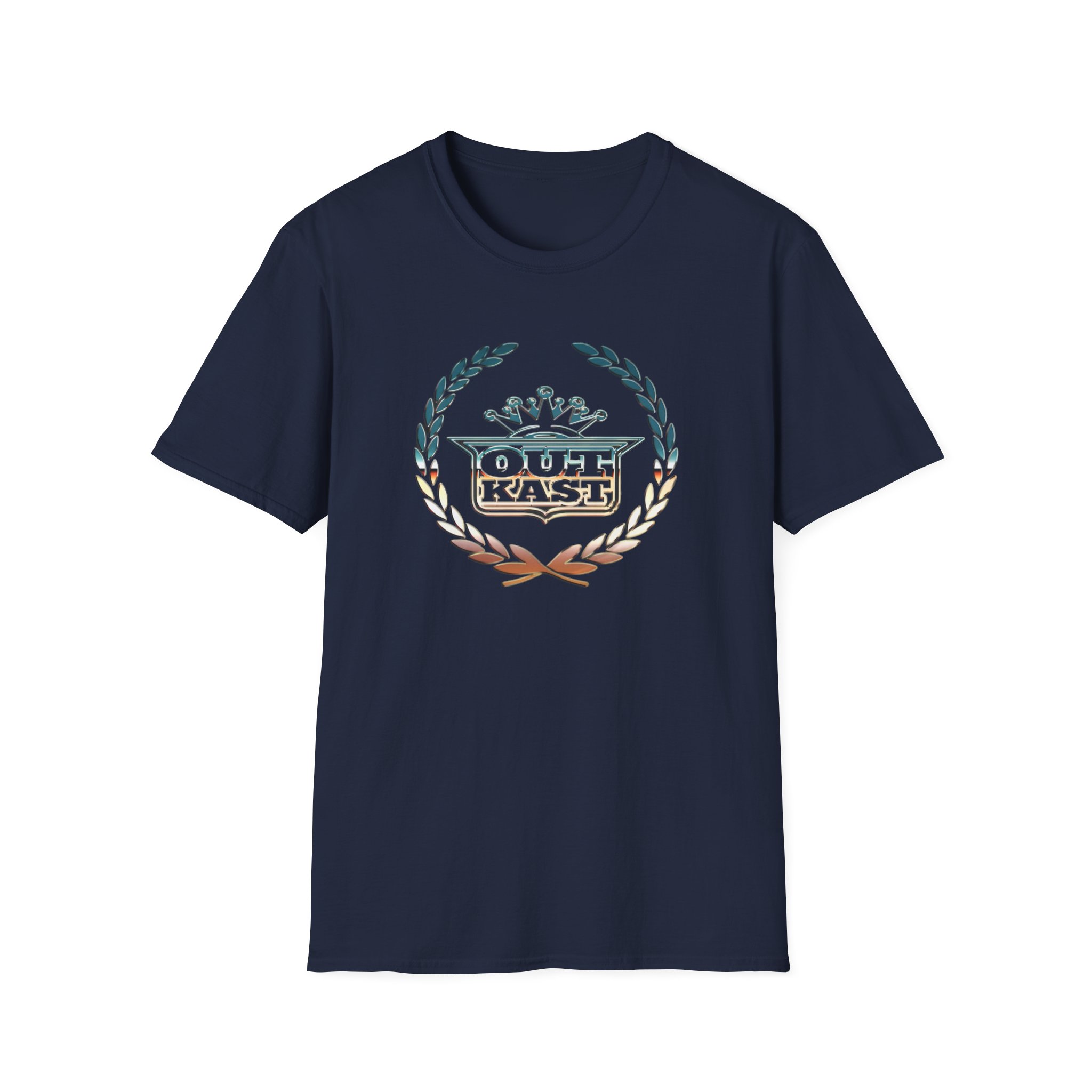 Outkast Hood Ornament Unisex Softstyle T-Shirt - Image 9