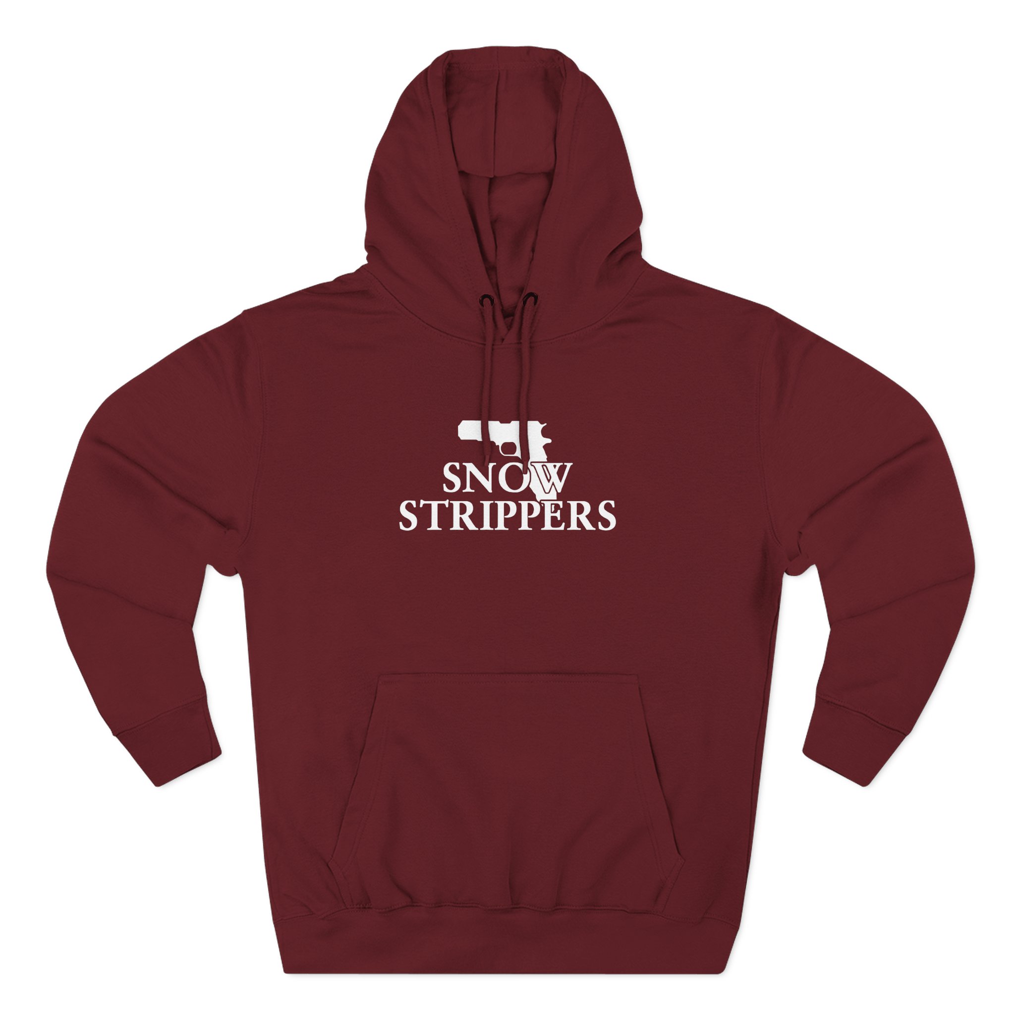 Snow Strippers Three-Panel Fleece Hoodie - Image 11