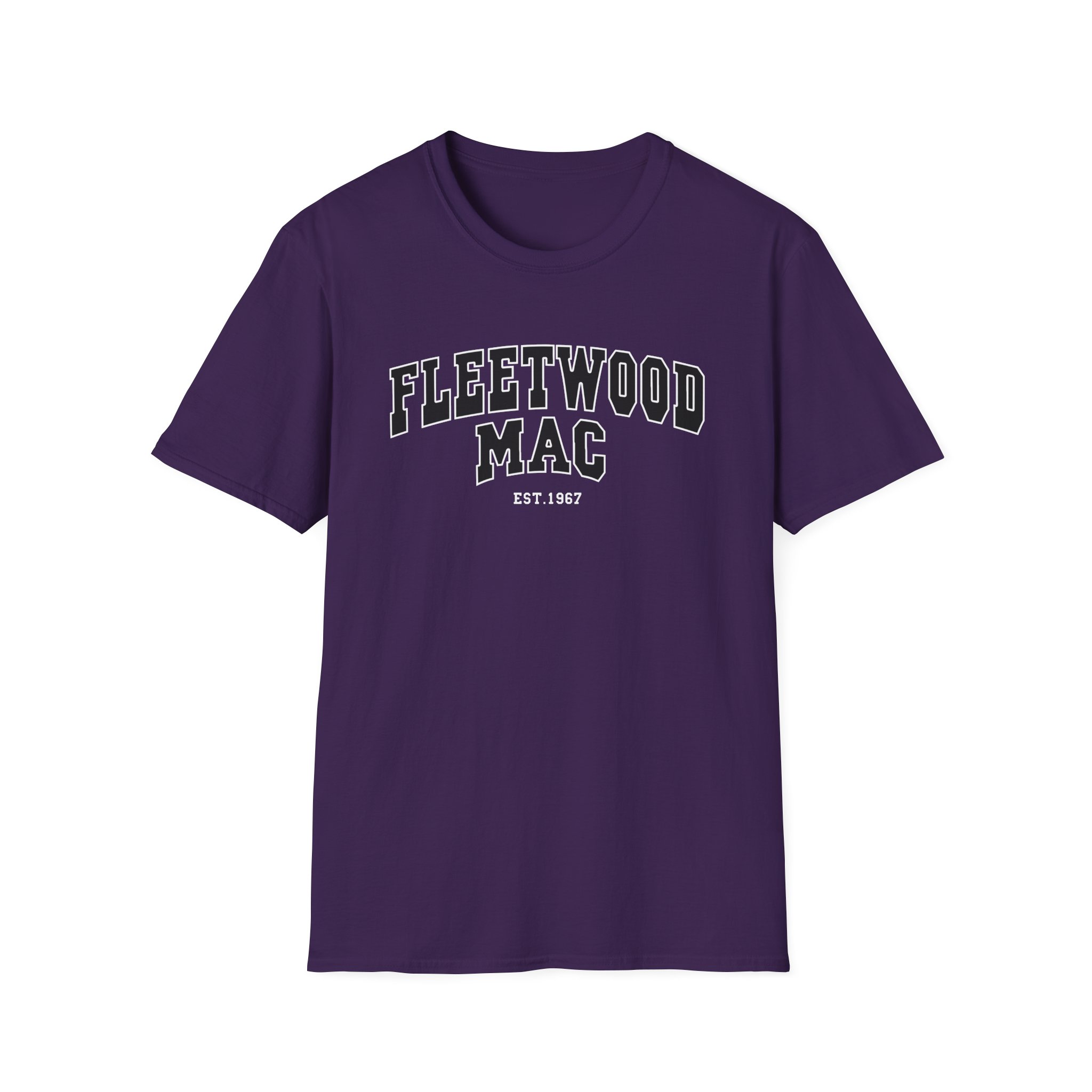 Fleetwood Mac Collegiate Unisex Softstyle T-Shirt - Image 21
