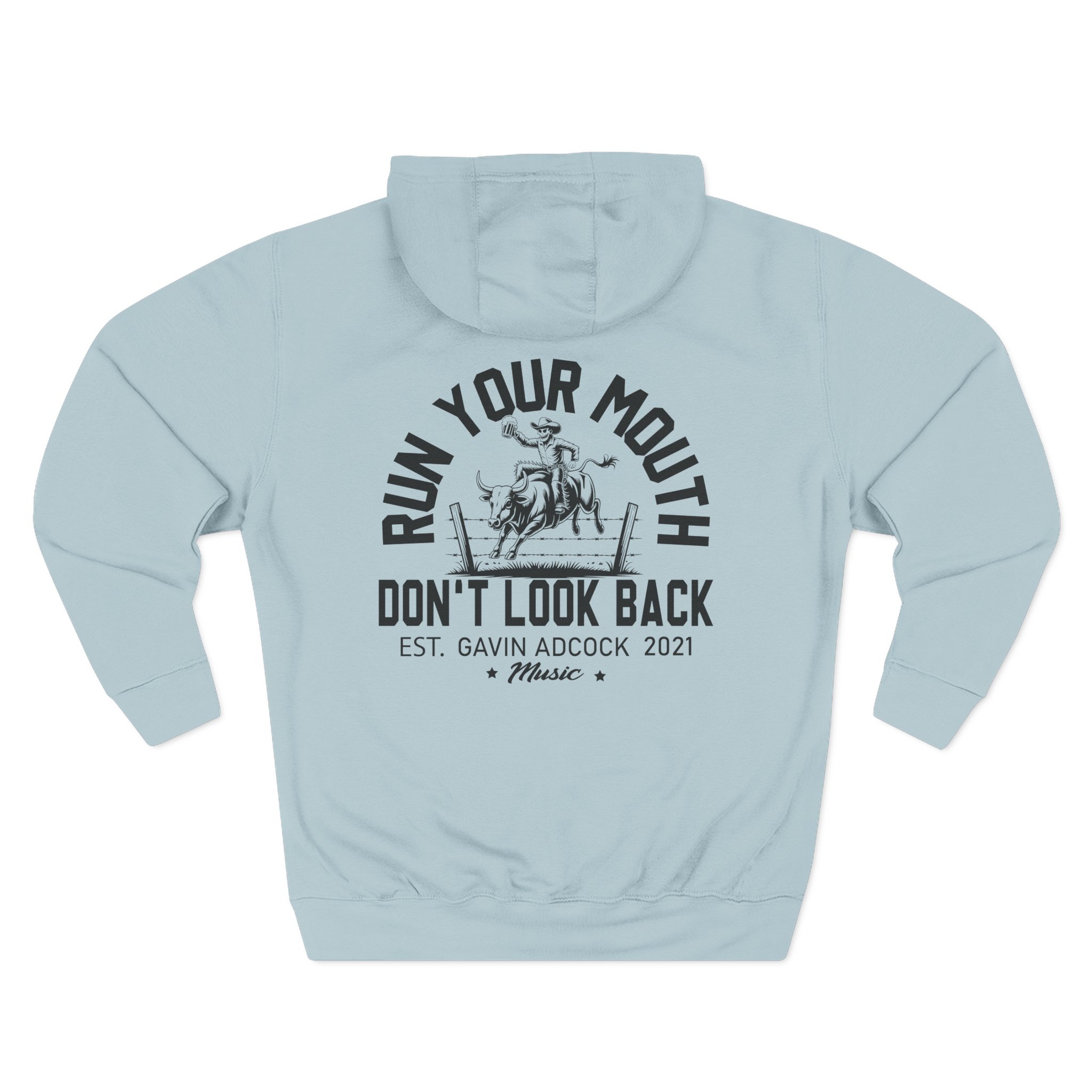 Gavin Adcock Run Your Mouth Three-Panel Fleece Hoodie - Image 12