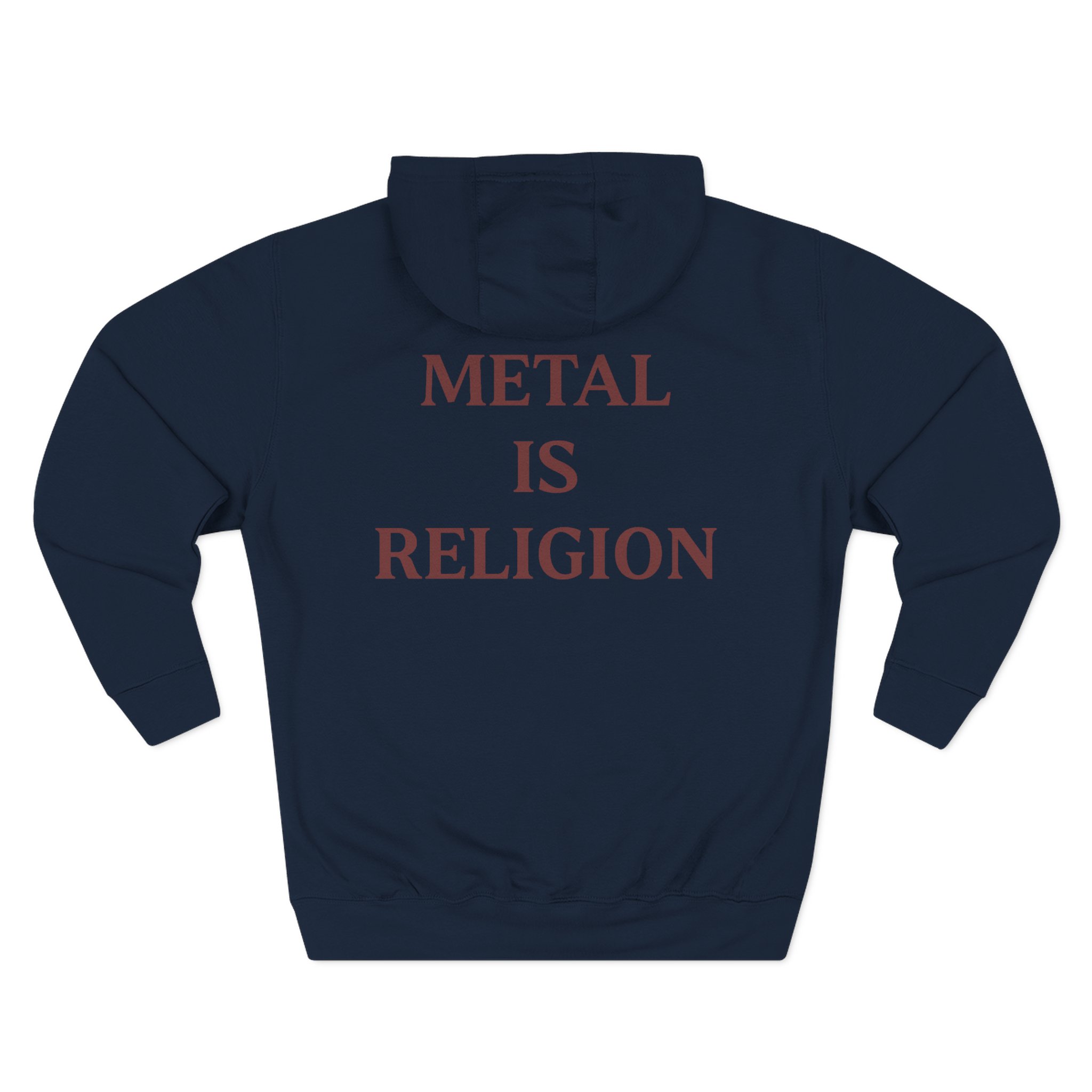 Powerwolf Triple Wolf Three-Panel Fleece Hoodie - Image 4