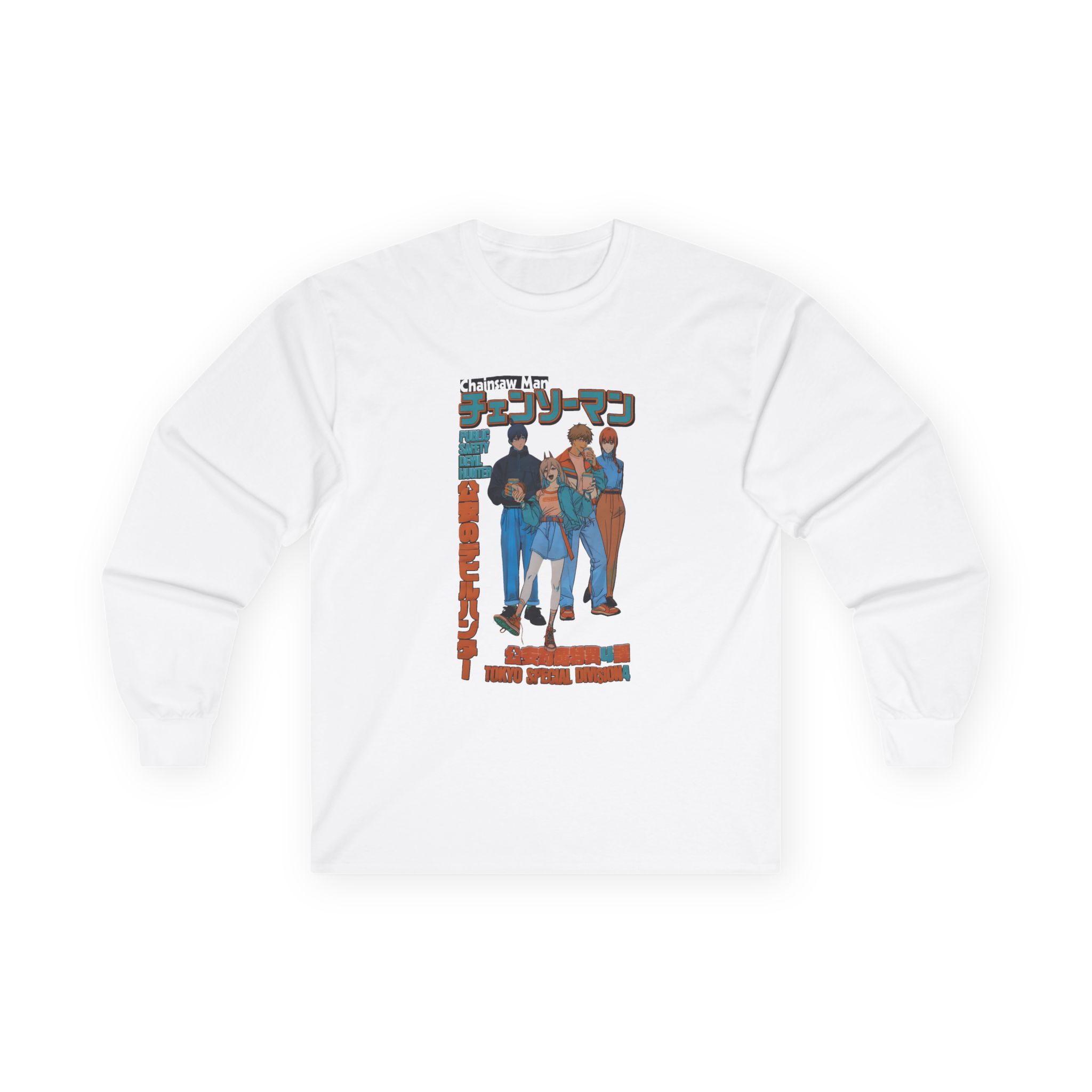 Chainsaw Man Group Unisex Ultra Cotton Long Sleeve Tee