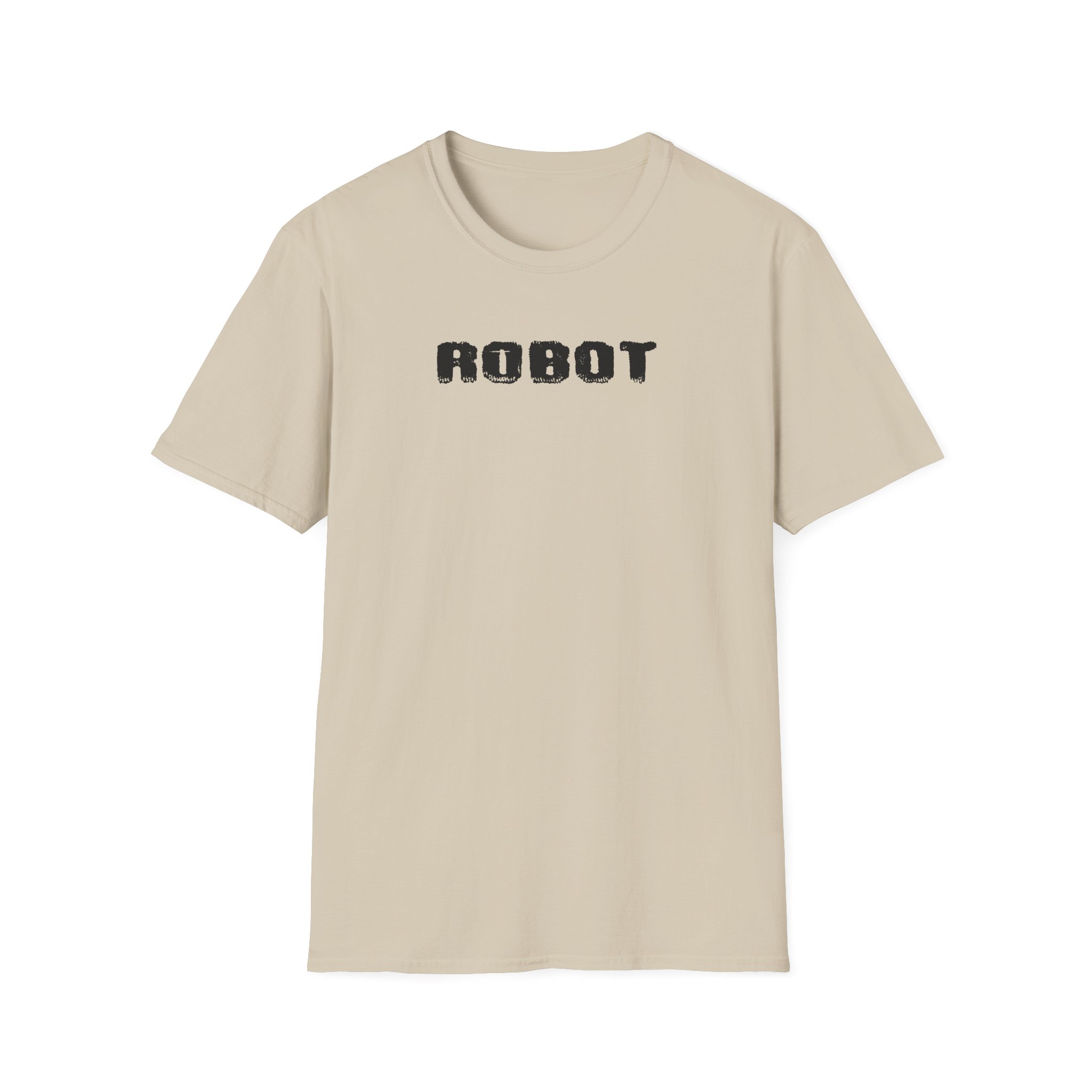 Daft Punk Human After All White Robot Unisex Softstyle T-Shirt - Image 7