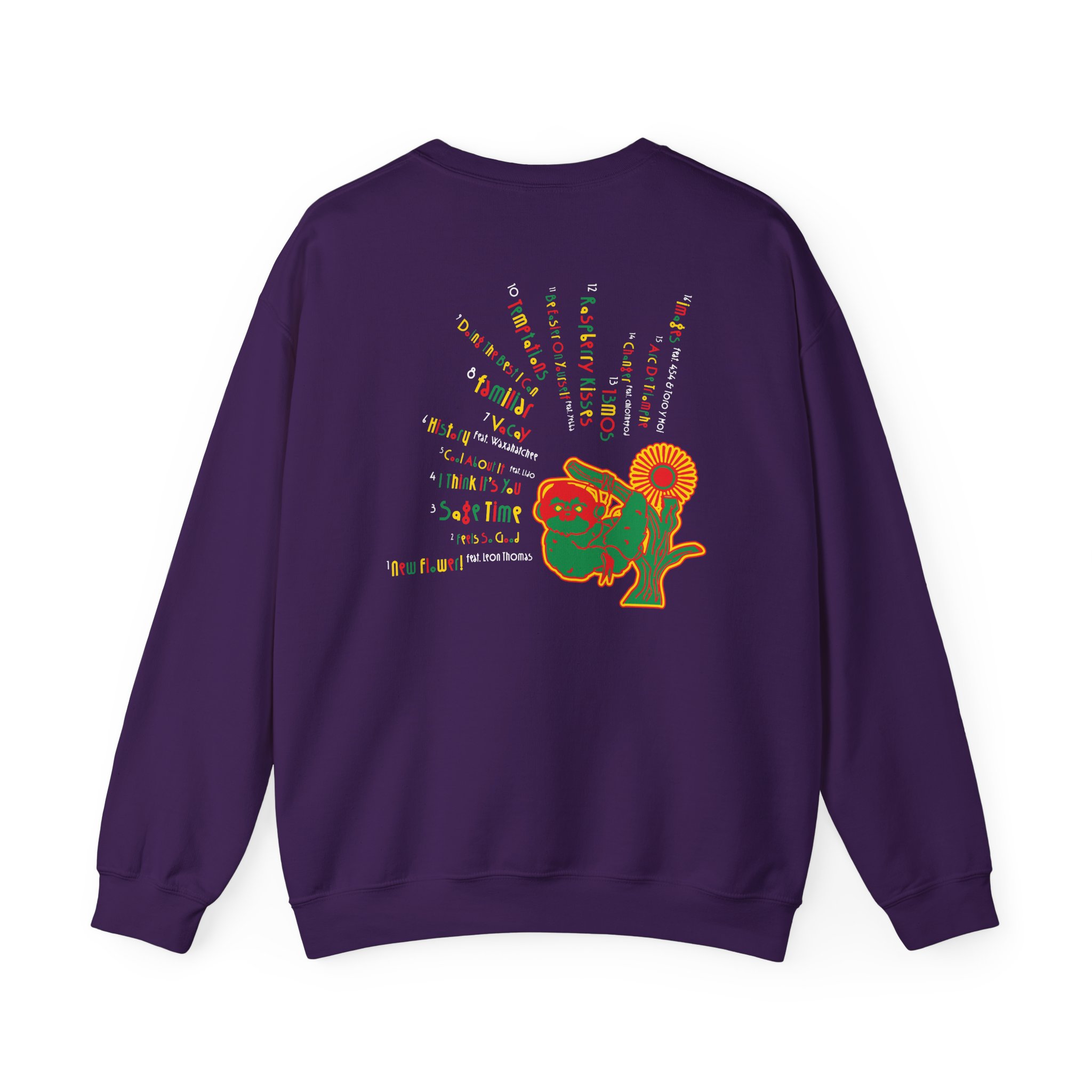 Aminé New Flower! Unisex Heavy Blend™ Crewneck Sweatshirt - Image 14