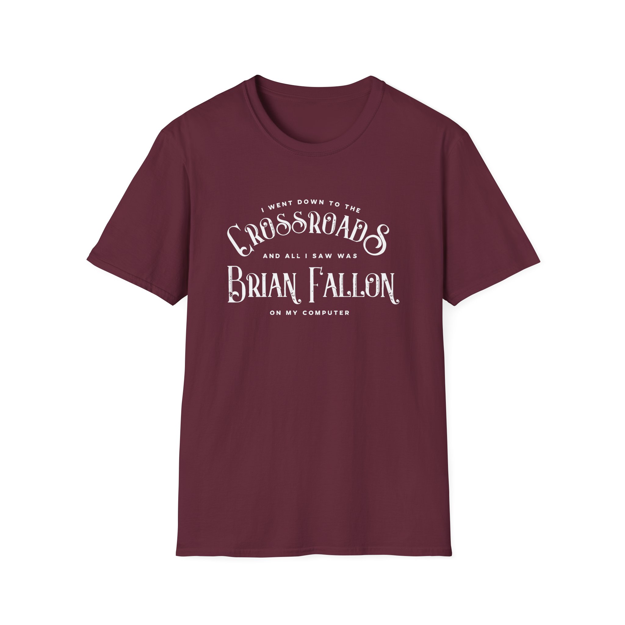 Brian Fallon Crossroads Unisex Softstyle T-shirt - Image 3