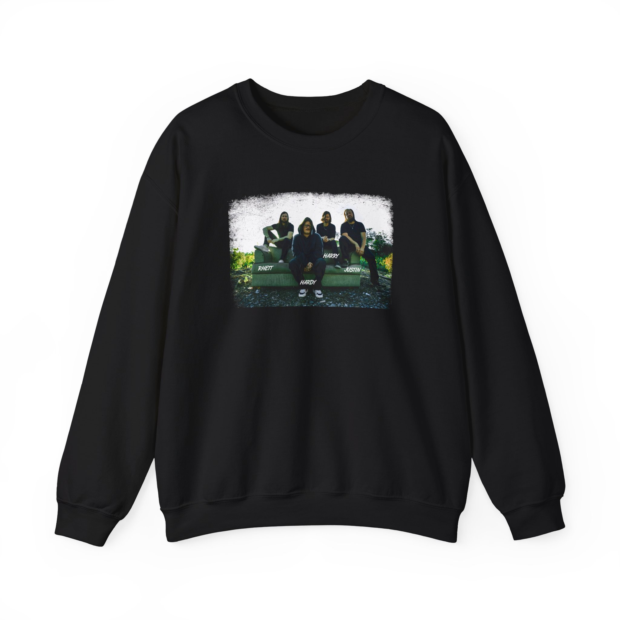 Hd Band Photo Unisex Heavy Blend™ Crewneck Sweatshirt