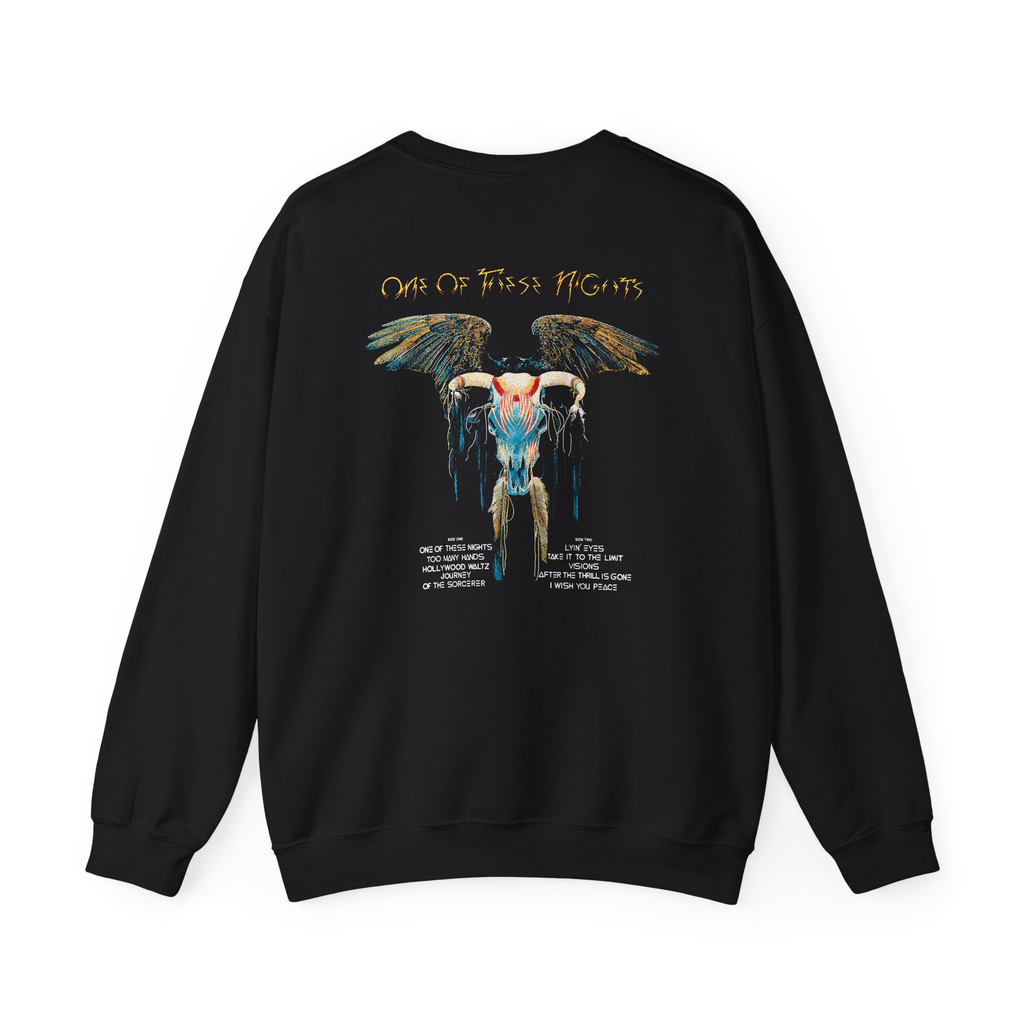 The Eagles One of These Nights Unisex Heavy Blend™ Crewneck Sweatshirt - Image 2