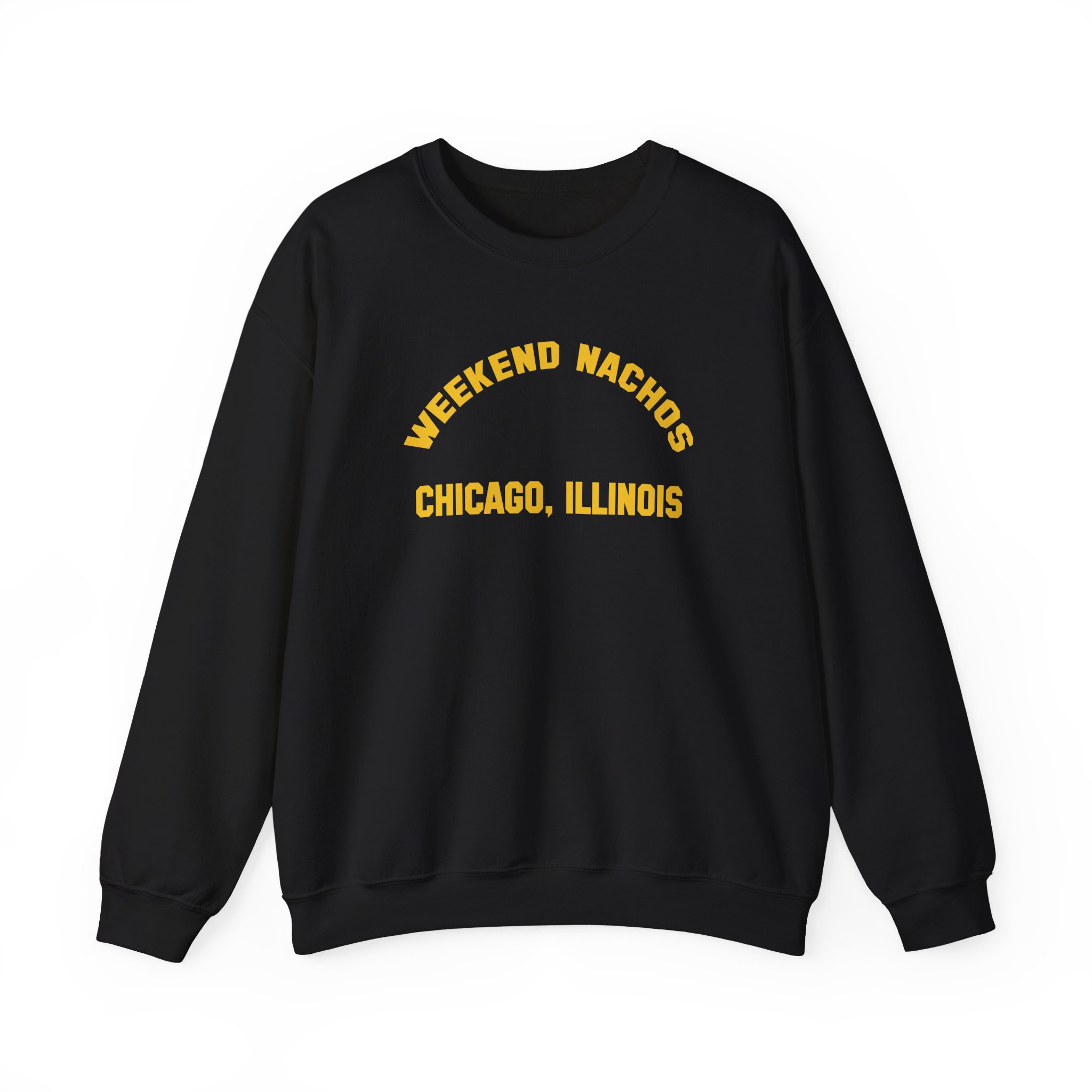 Weekend Nachos Watch You Suffer Unisex Heavy Blend™ Crewneck Sweatshirt