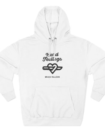 Brian Fallon Hard Feelings Three-Panel Fleece Hoodie