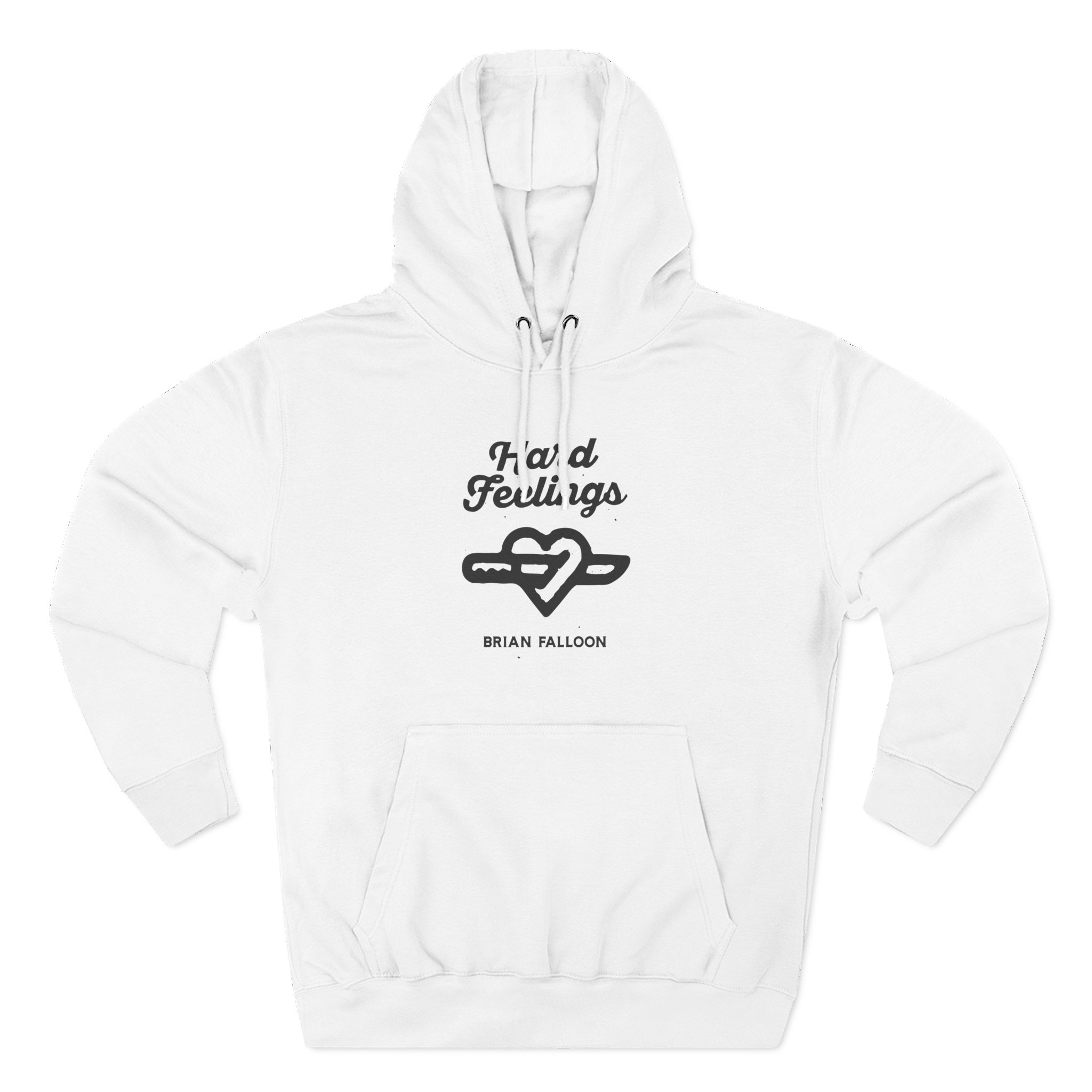 Brian Fallon Hard Feelings Three-Panel Fleece Hoodie