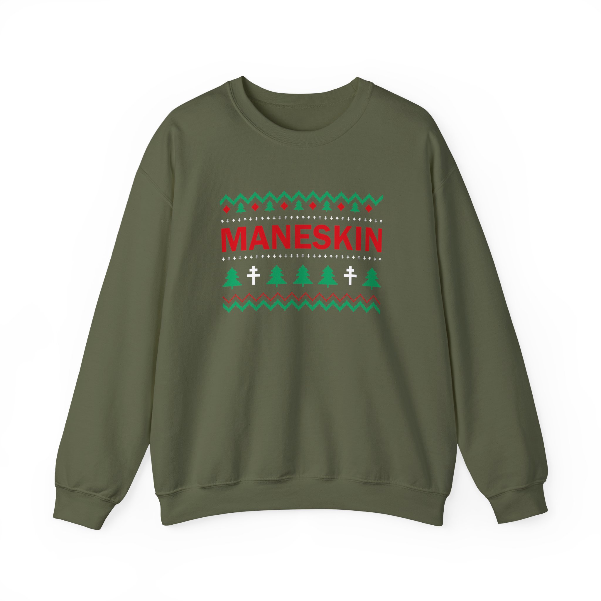 Maneskin Unisex Heavy Blend™ Crewneck Sweatshirt - Image 5