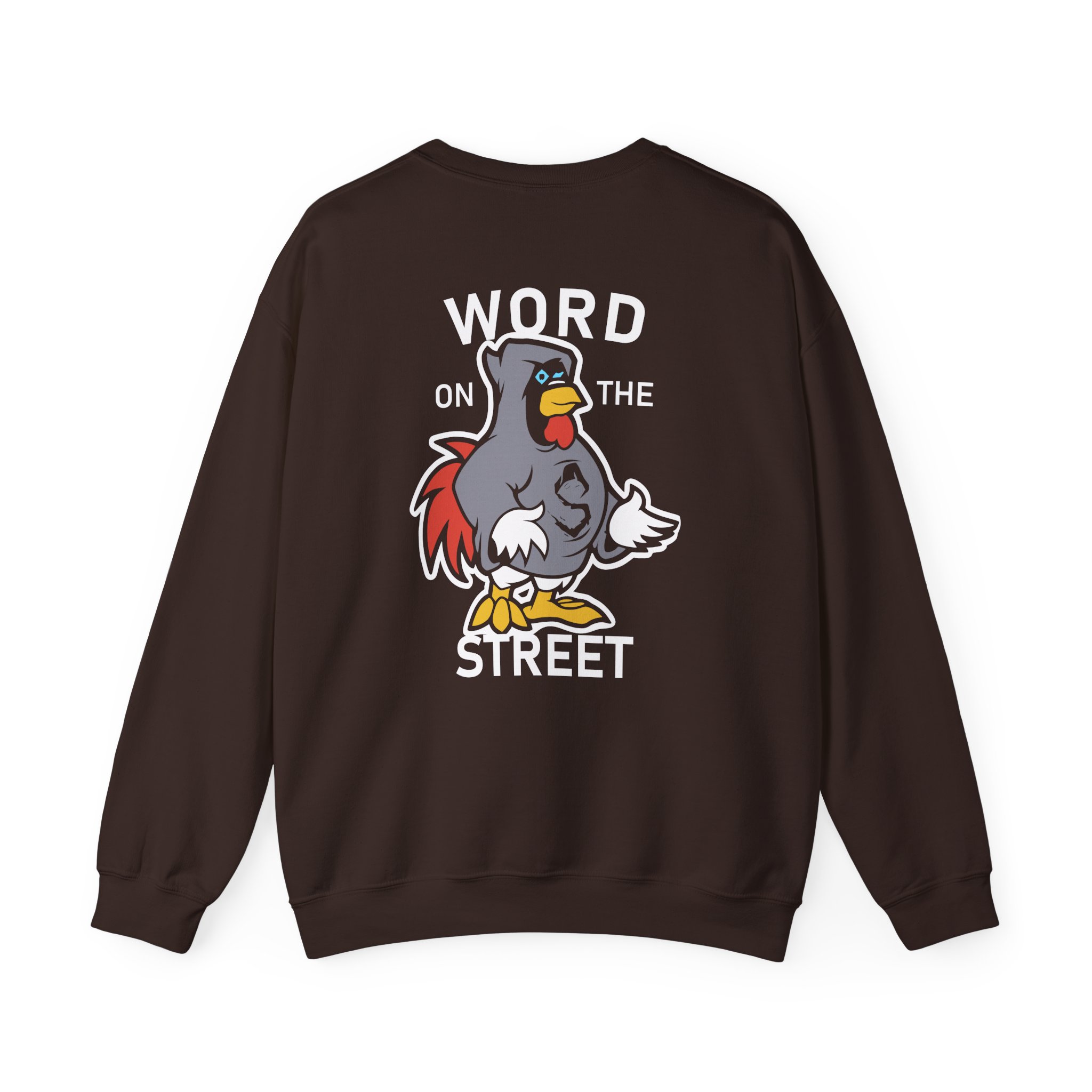 Shroud Chicken Word On The Street Unisex Heavy Blend™ Crewneck Sweatshirt - Image 6