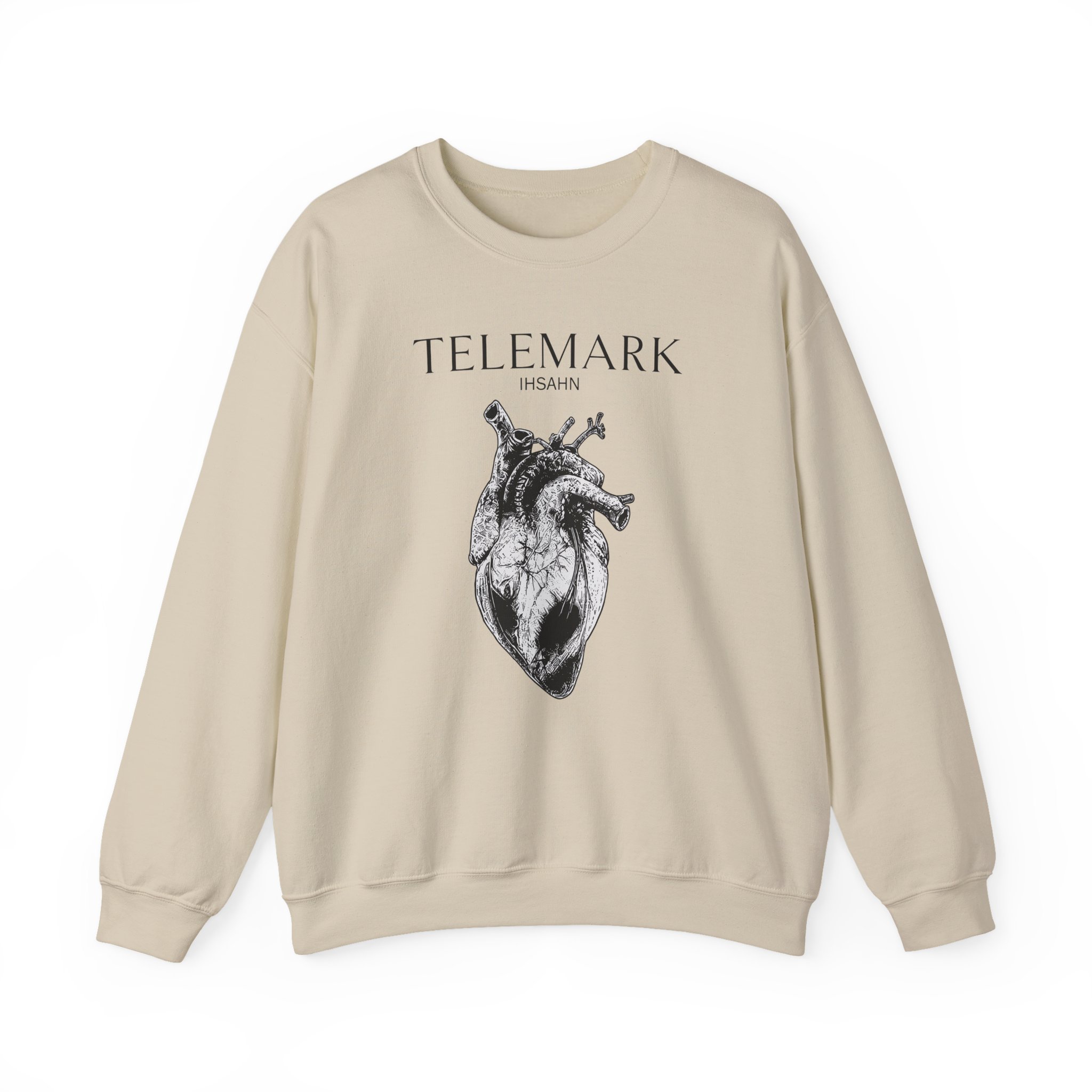 Ihsahn Heart Unisex Heavy Blend™ Crewneck Sweatshirt - Image 7