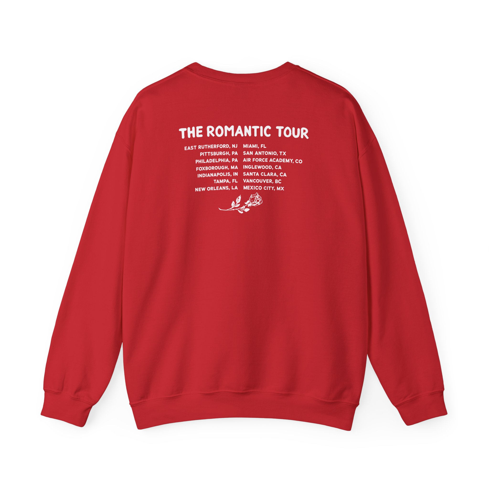 Bruno Mars the Romantic Tour Unisex Heavy Blend™ Crewneck Sweatshirt - Image 2