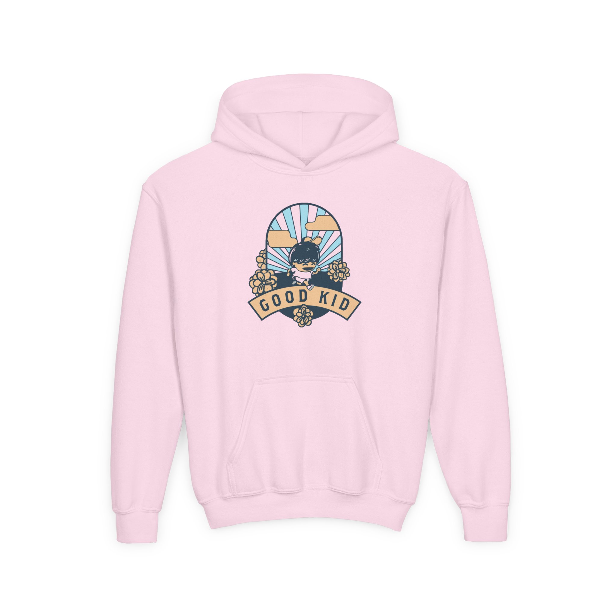 Good Kid Sunshine Youth Heavy Blend Hooded Sweatshirt - Image 11
