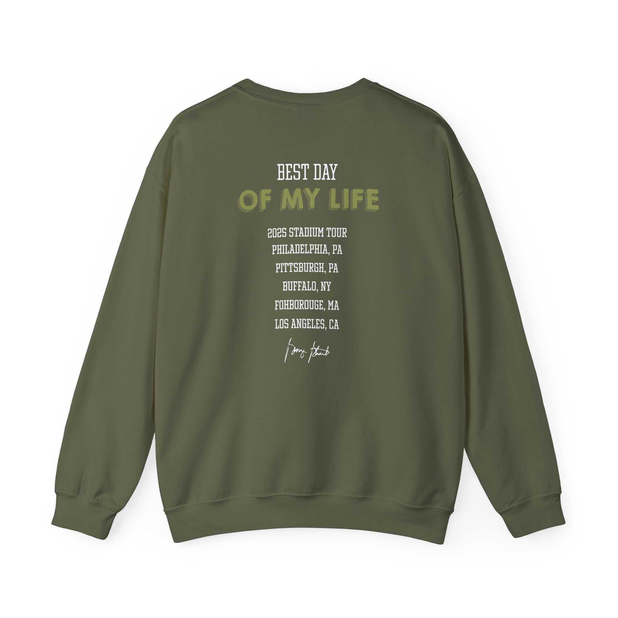 George Strait Best Day of My Life Unisex Heavy Blend™ Crewneck Sweatshirt - Image 6