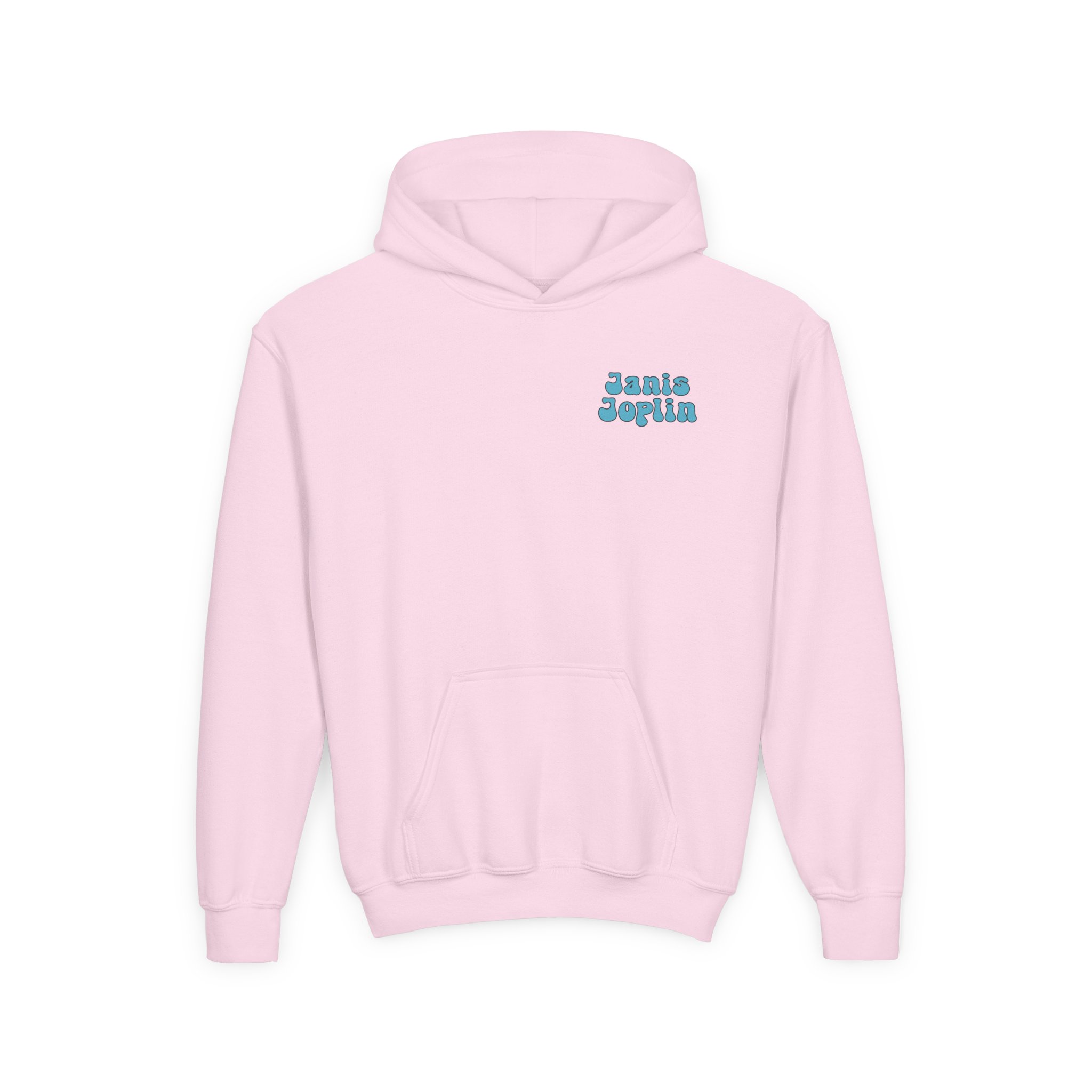 Janis Joplin Sherpa Fleece Youth Heavy Blend Hooded Sweatshirt - Image 15