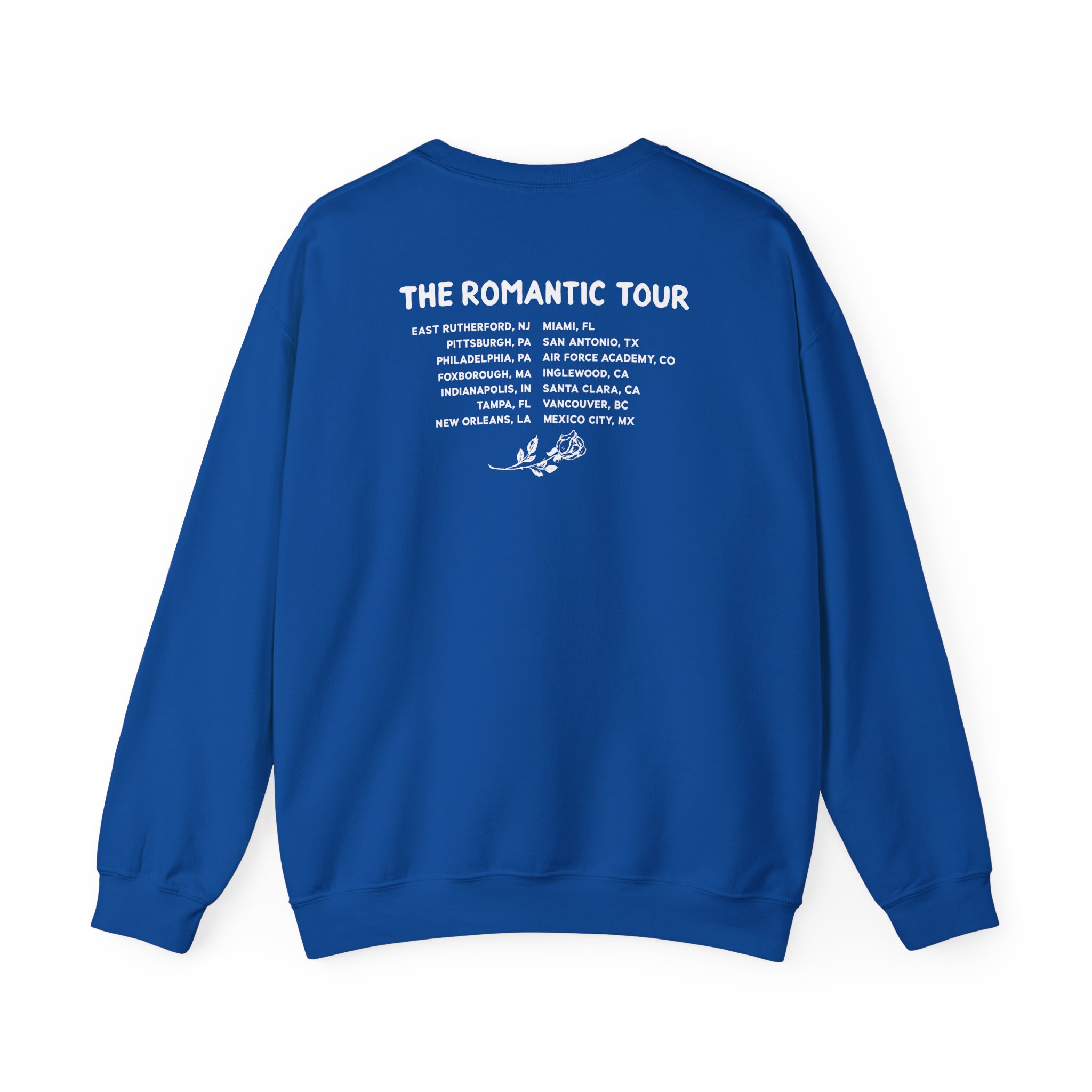Bruno Mars the Romantic Tour Unisex Heavy Blend™ Crewneck Sweatshirt - Image 14