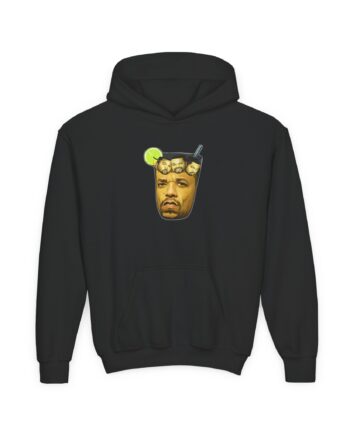 Ice Cube In Iced Tea Youth Heavy Blend Hooded Sweatshirt