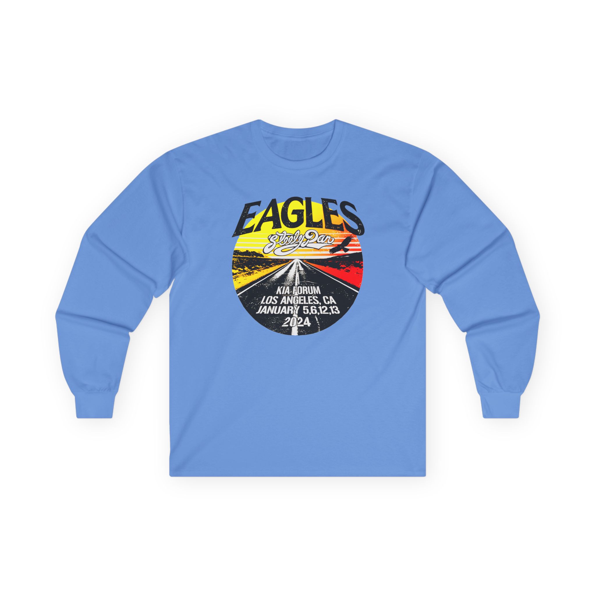 The Eagles Sphere 2024 / 2025 Sunset Unisex Ultra Cotton Long Sleeve Tee - Image 9