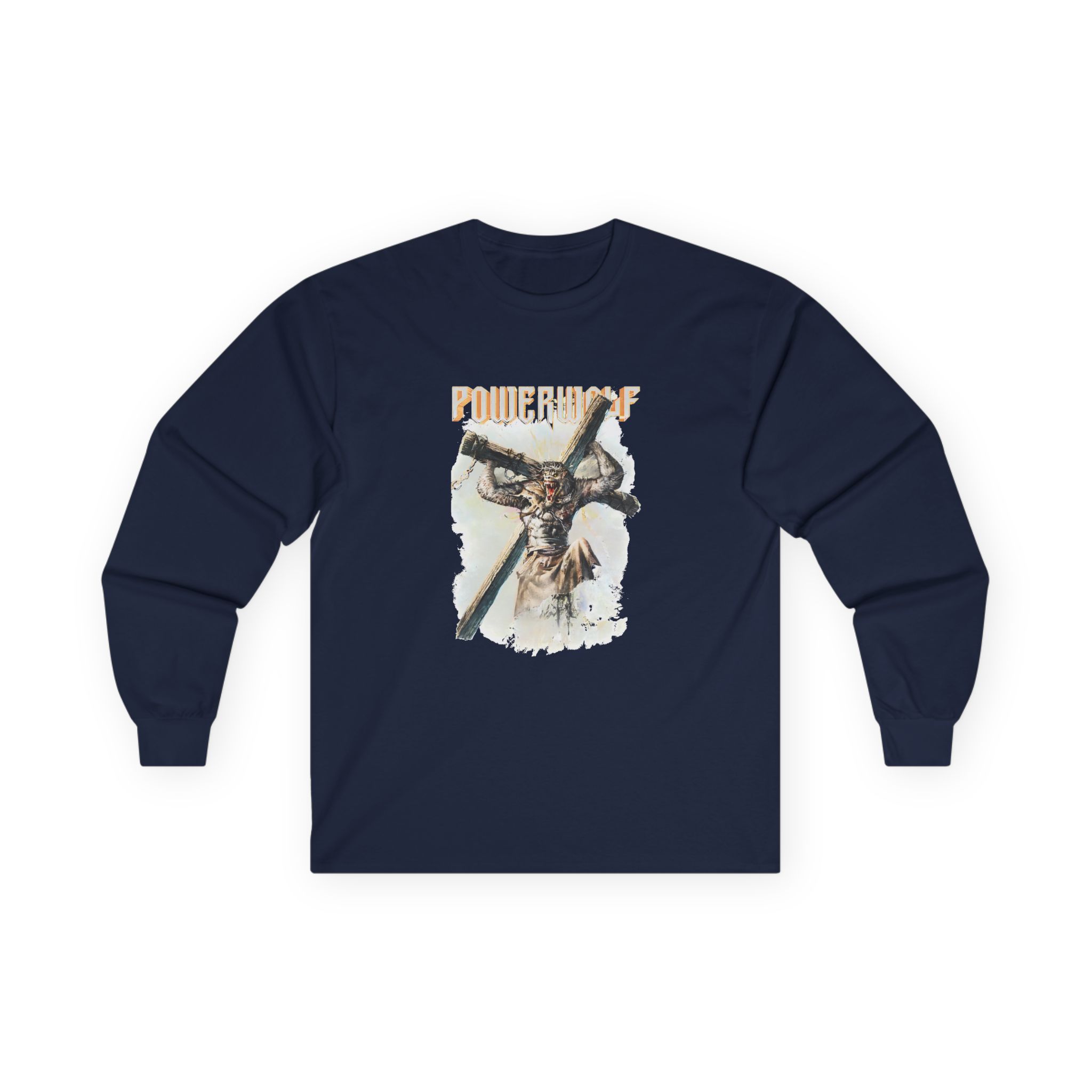 Powerwolf interlude Unisex Ultra Cotton Long Sleeve Tee - Image 5