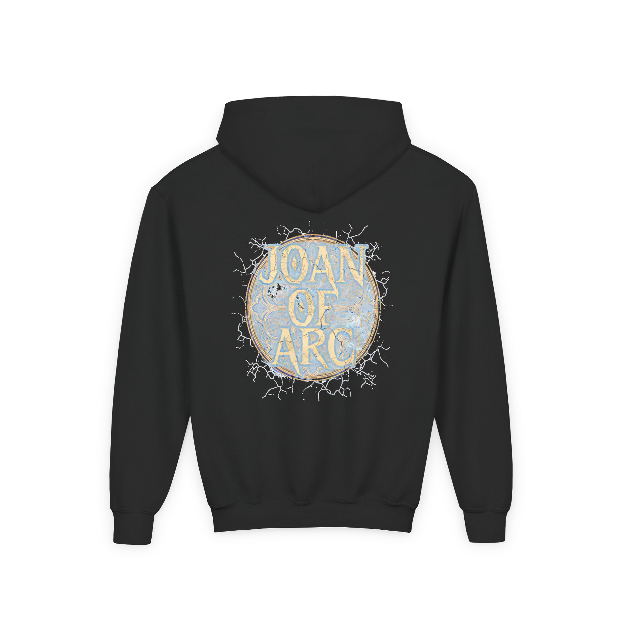 Powerwolf Joan of Arc Youth Heavy Blend Hooded Sweatshirt - Image 2