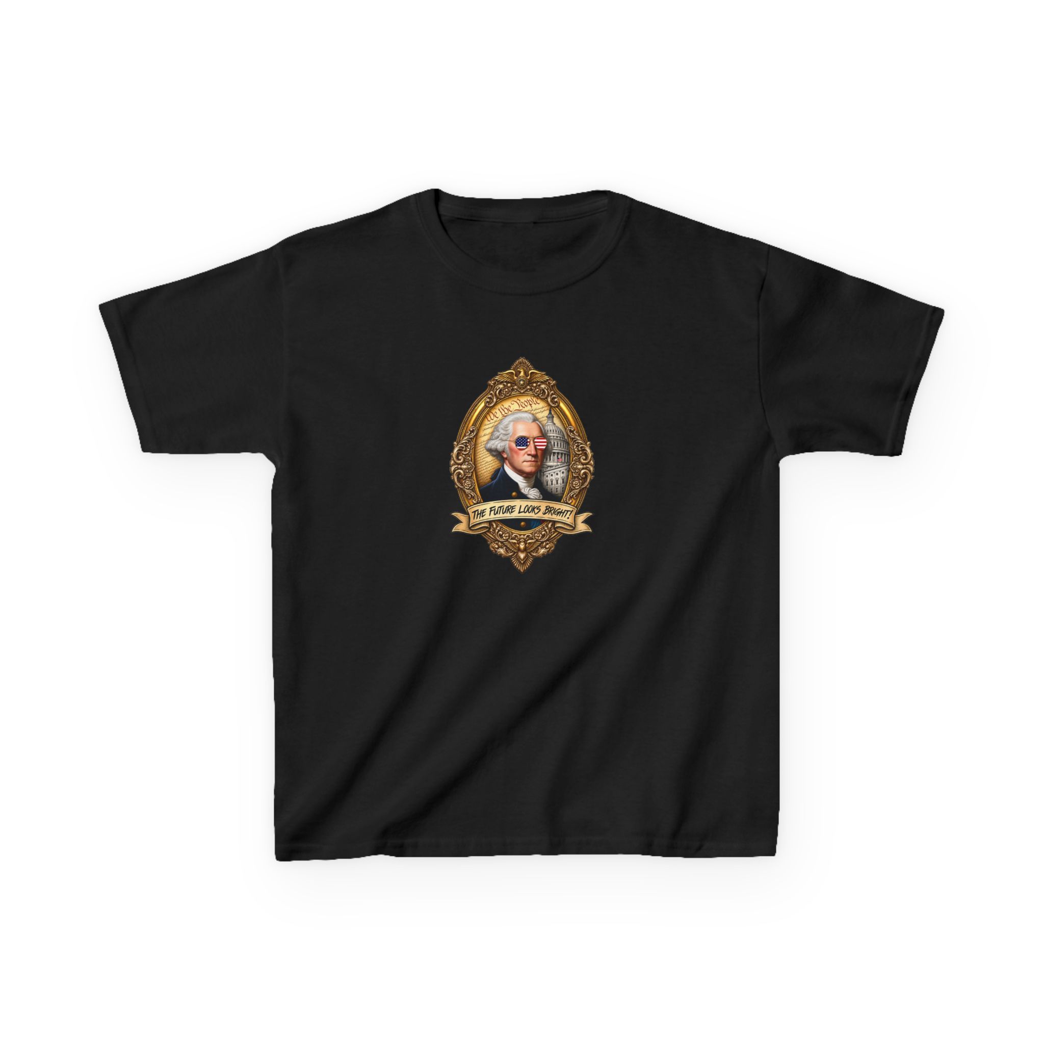 Valuetainment George Washington Kids Heavy Cotton™ Tee
