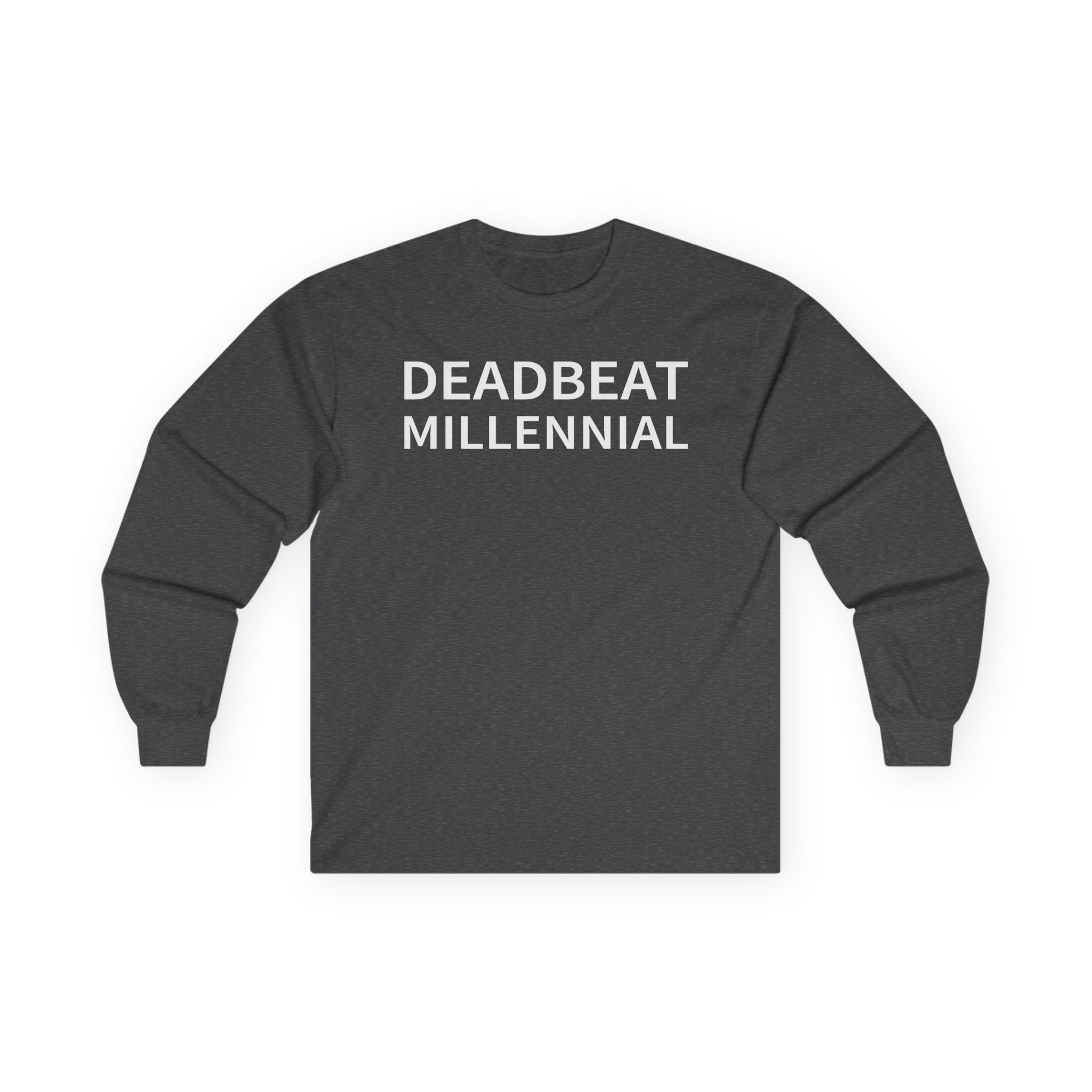 The Snuts Deadbeat Millennial Unisex Ultra Cotton Long Sleeve Tee - Image 9