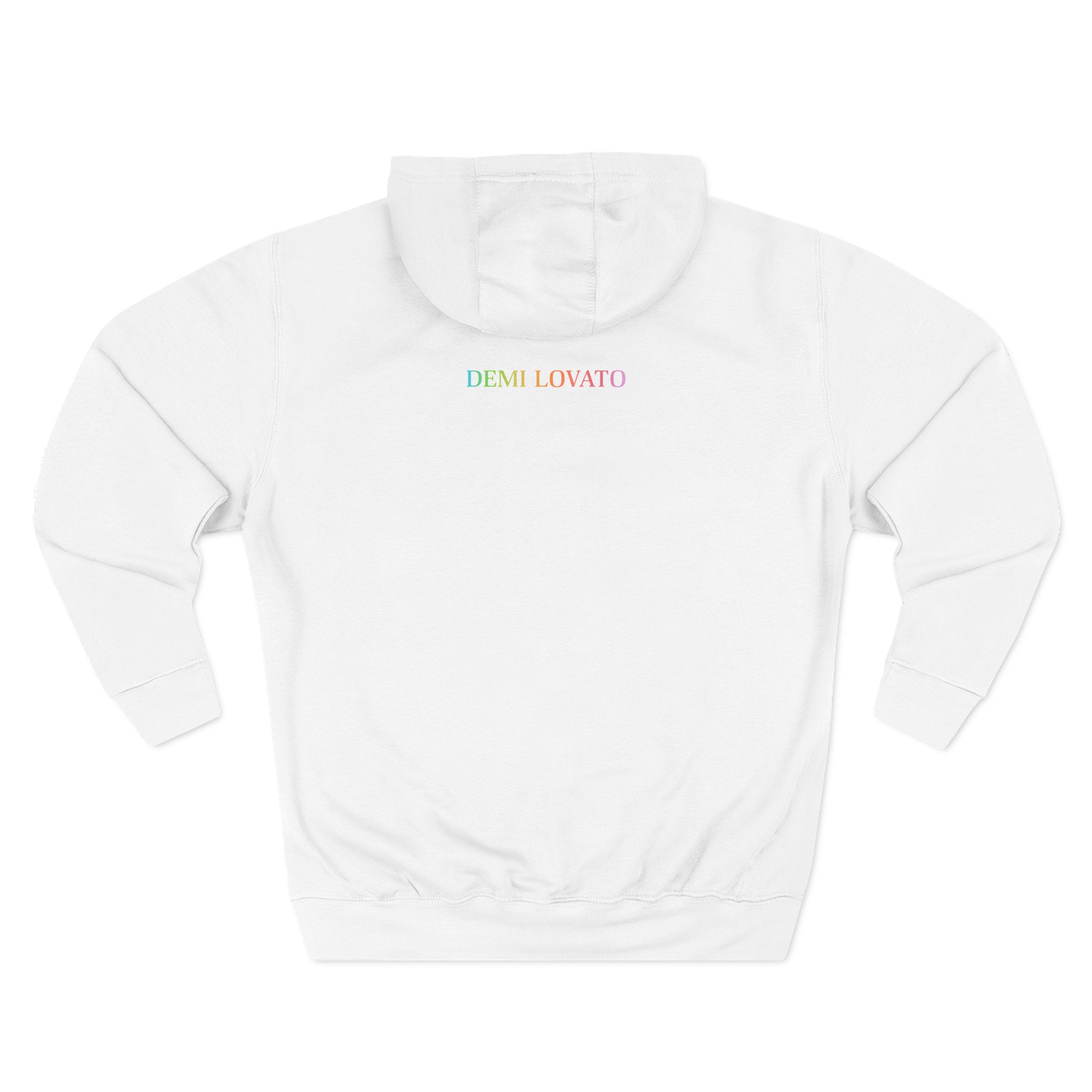 D L My Girlfriends Are My Boyfriend Pride Three-Panel Fleece Hoodie - Image 2