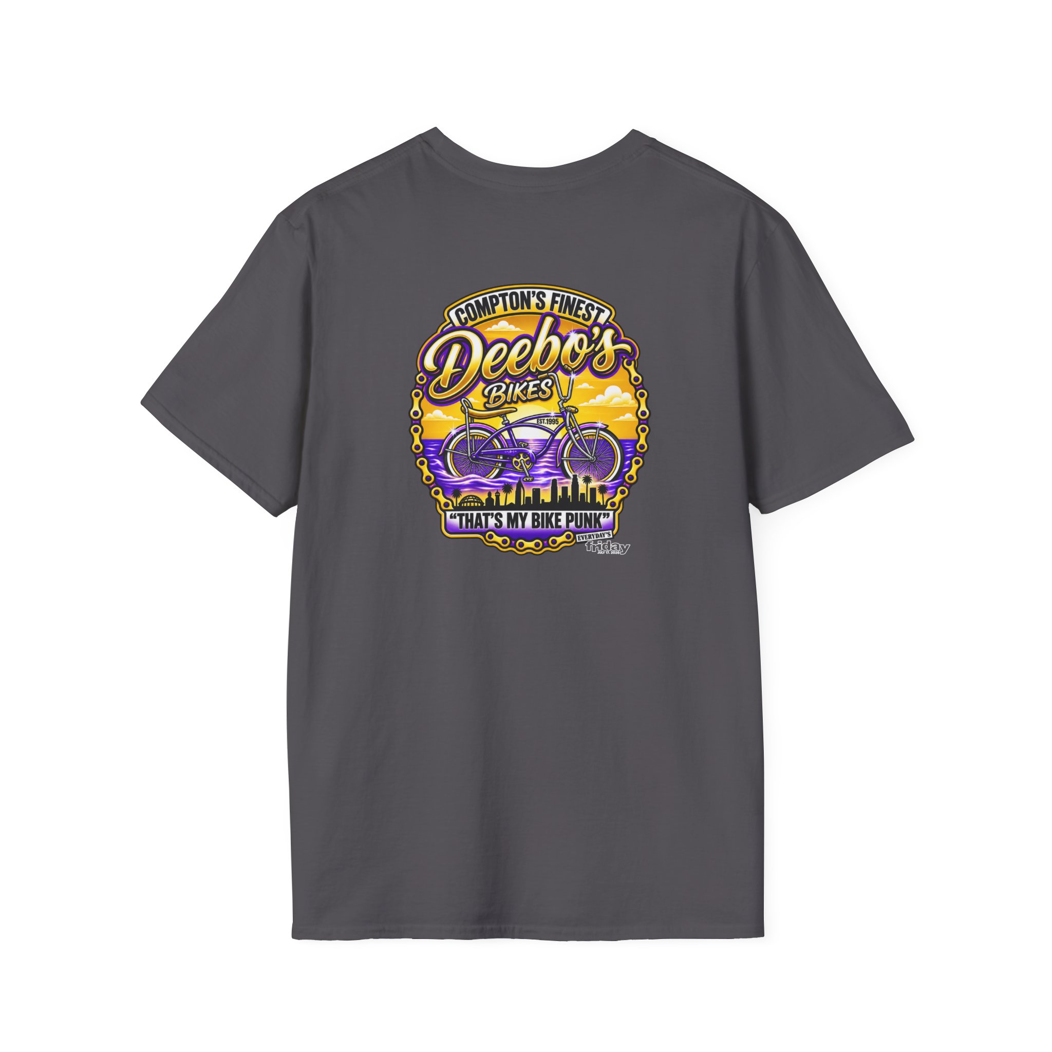 Ice Cube Deebo's Bikes Unisex Softstyle T-Shirt - Image 18