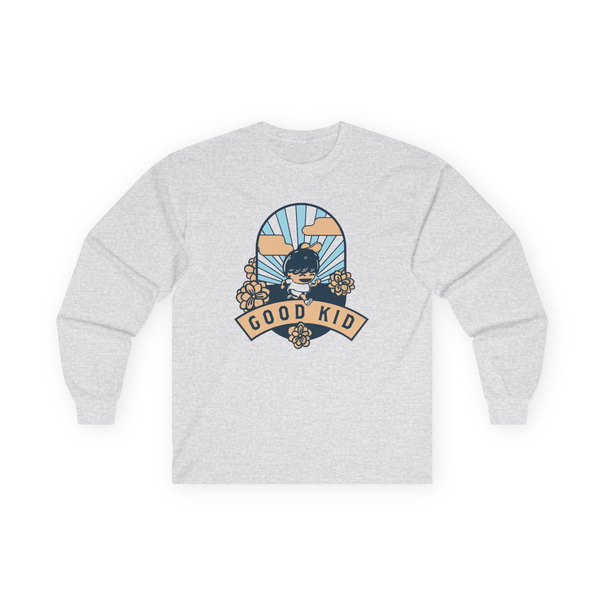 Good Kid Sunshine Unisex Ultra Cotton Long Sleeve Tee - Image 3