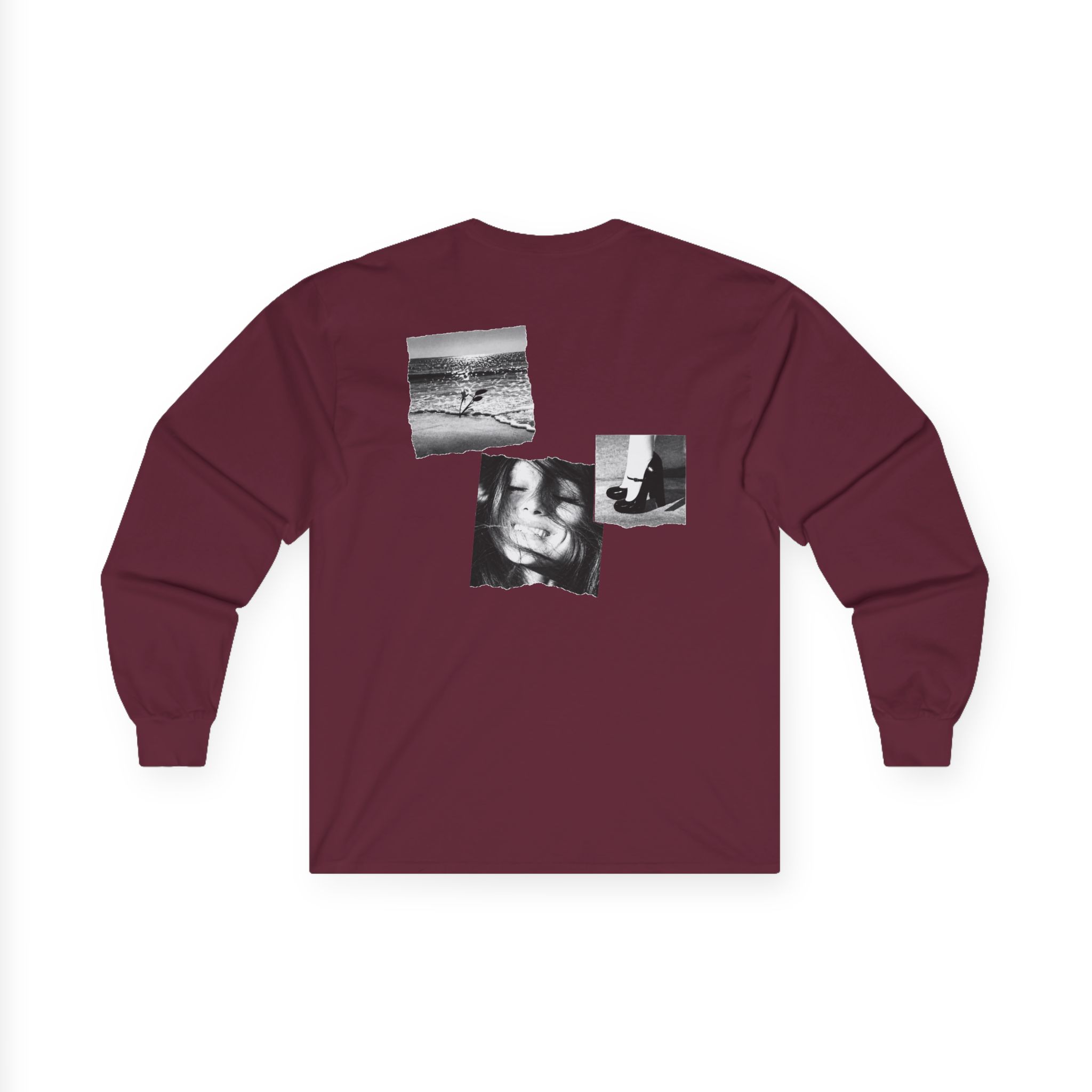 AG petal ripped Unisex Ultra Cotton Long Sleeve Tee - Image 4