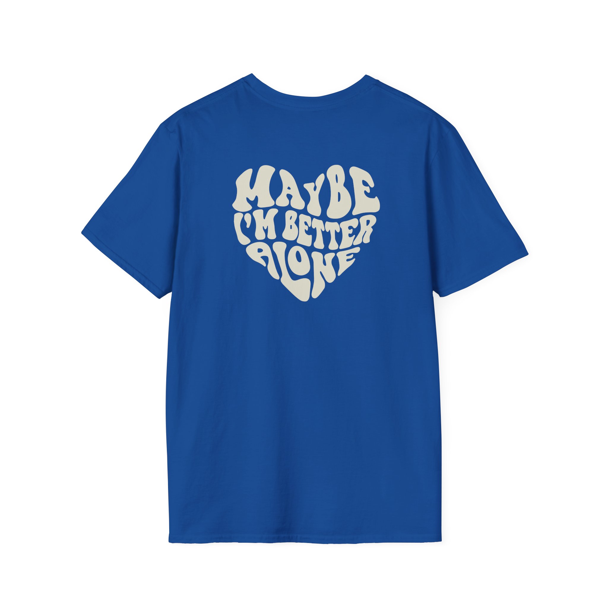 Benson Boone Maybe I Am Better Alone Unisex Softstyle T-Shirt - Image 12