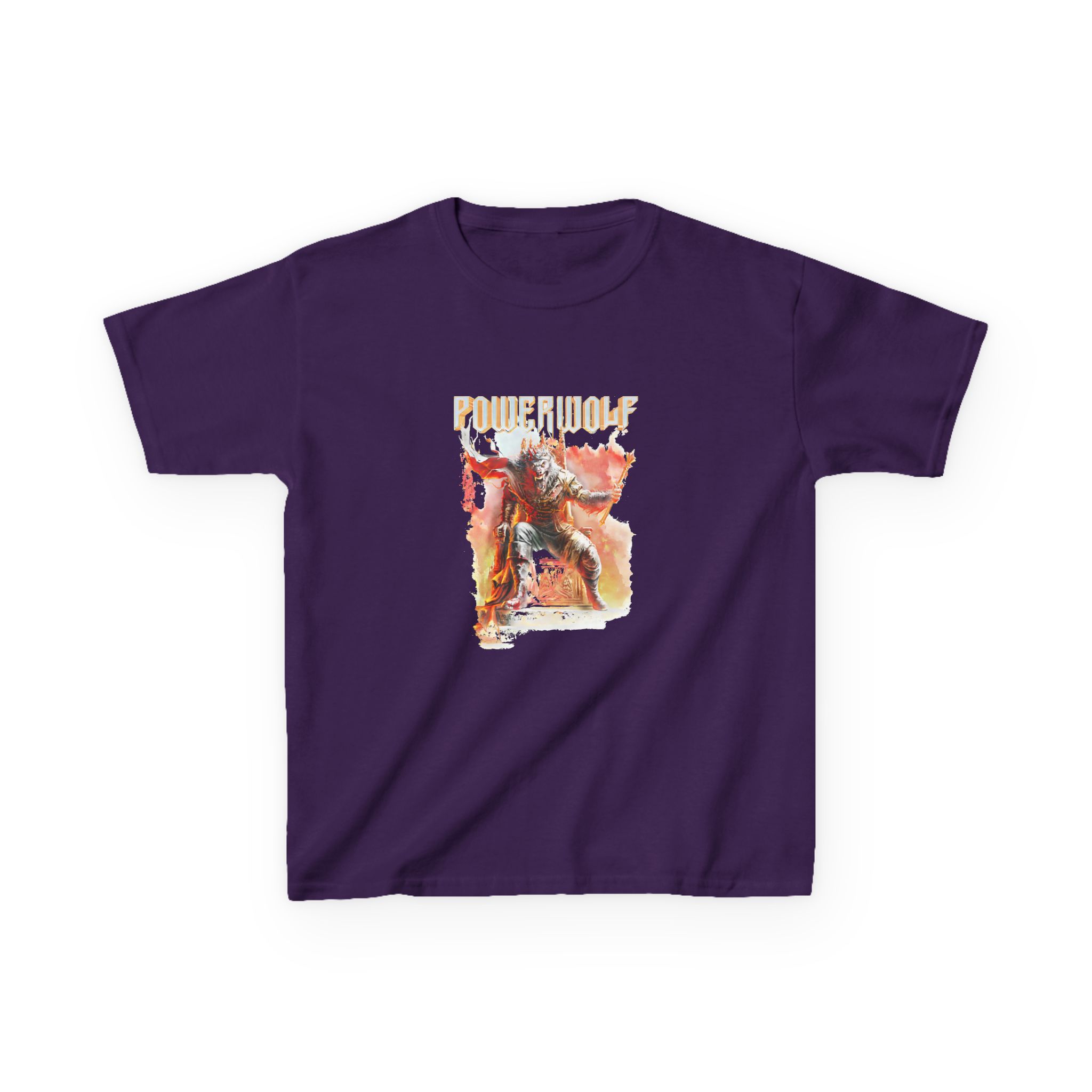 Kids Powerwolf Wake Up The Wicked Cover Heavy Cotton™ Tee - Image 5