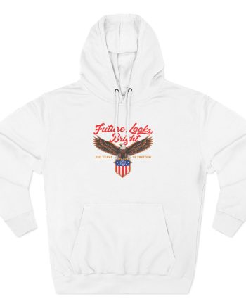 Valuetainment Vintage Three-Panel Fleece Hoodie