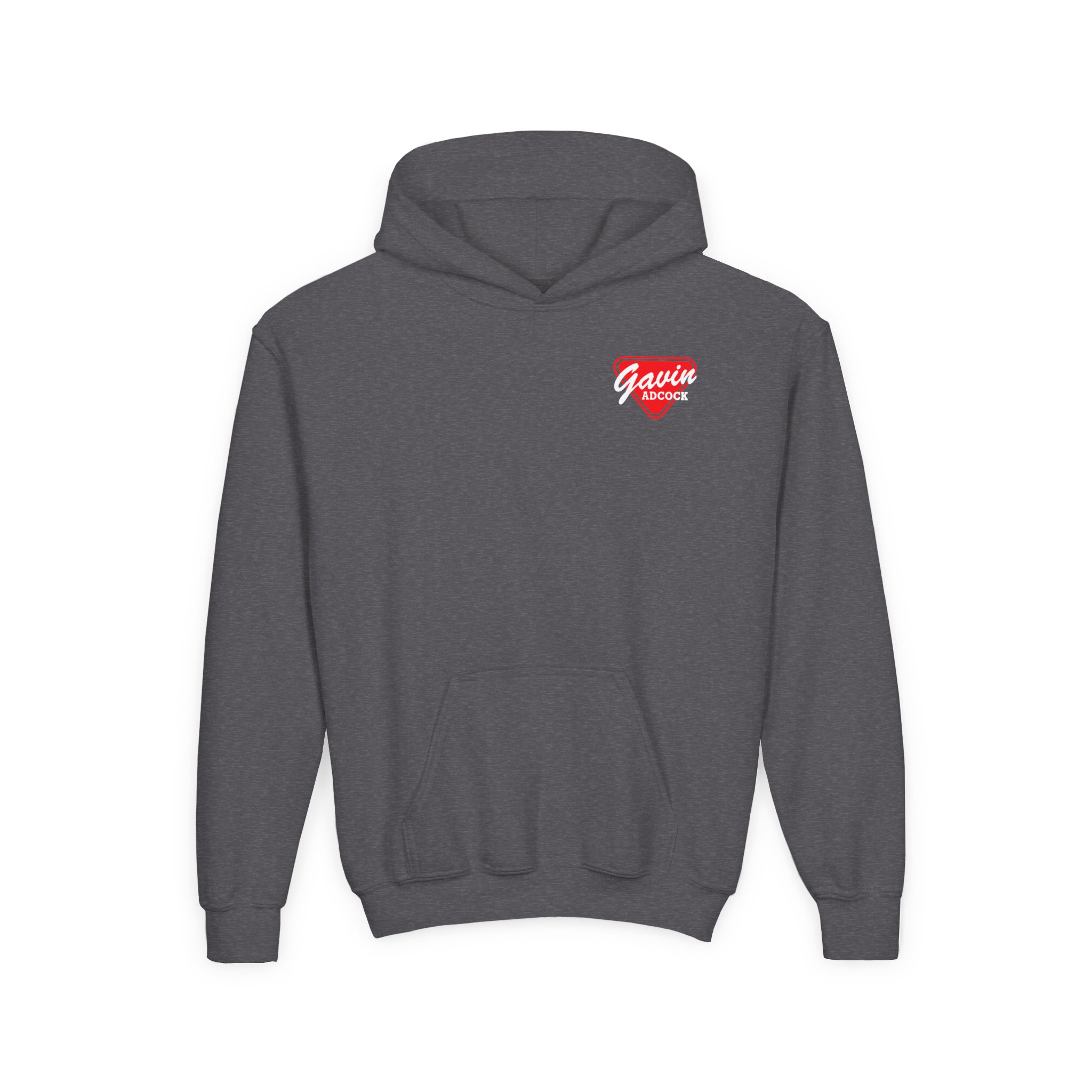 Gavin Adcock on One Youth Heavy Blend Hooded Sweatshirt - Image 5