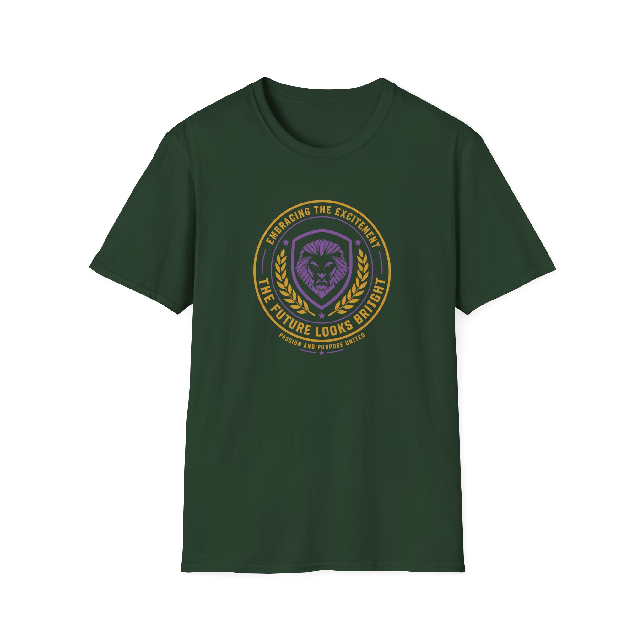 Valuetainment Purple Heart Unisex Softstyle T-Shirt - Image 5