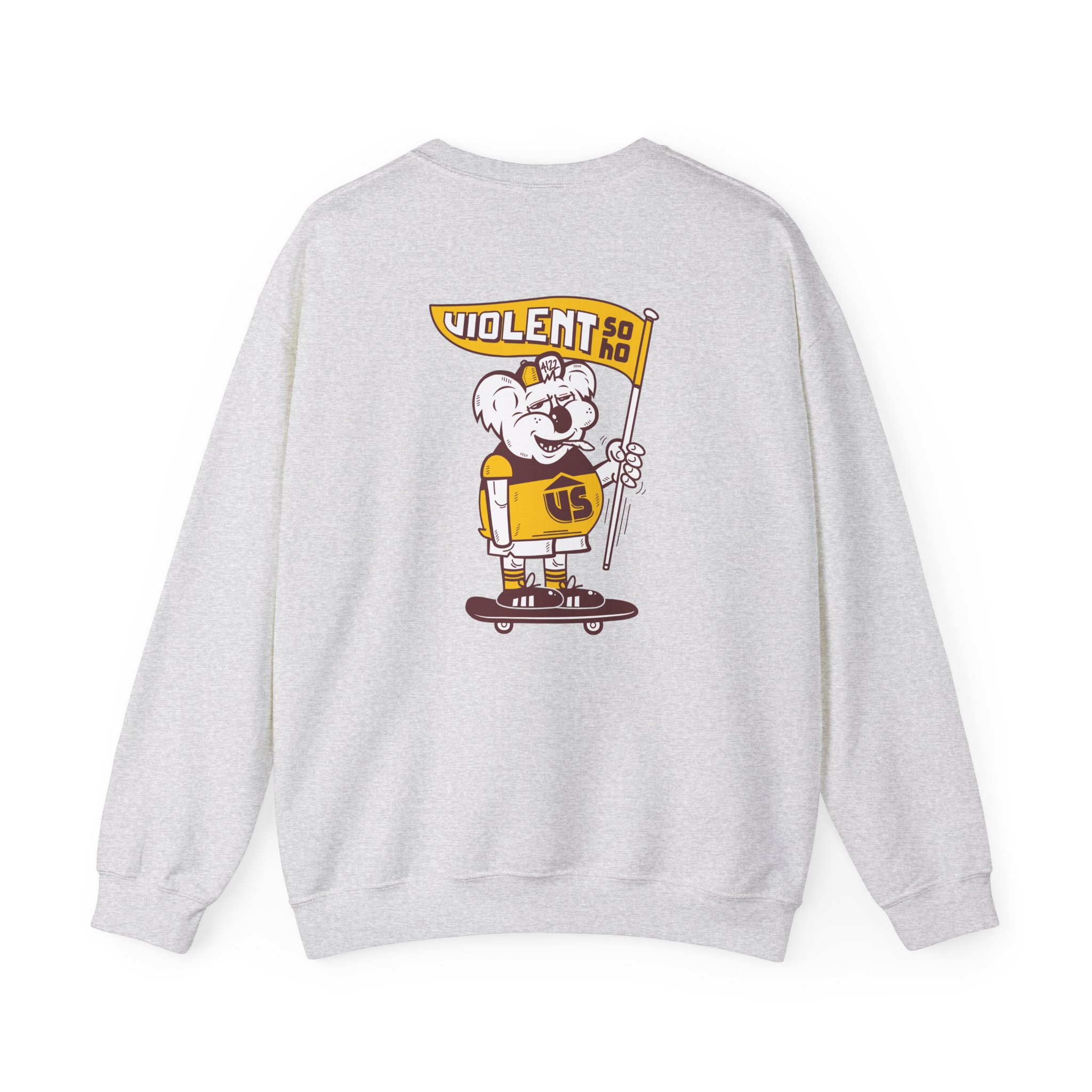 Violent Soho Brisbane Bears Unisex Heavy Blend™ Crewneck Sweatshirt - Image 4