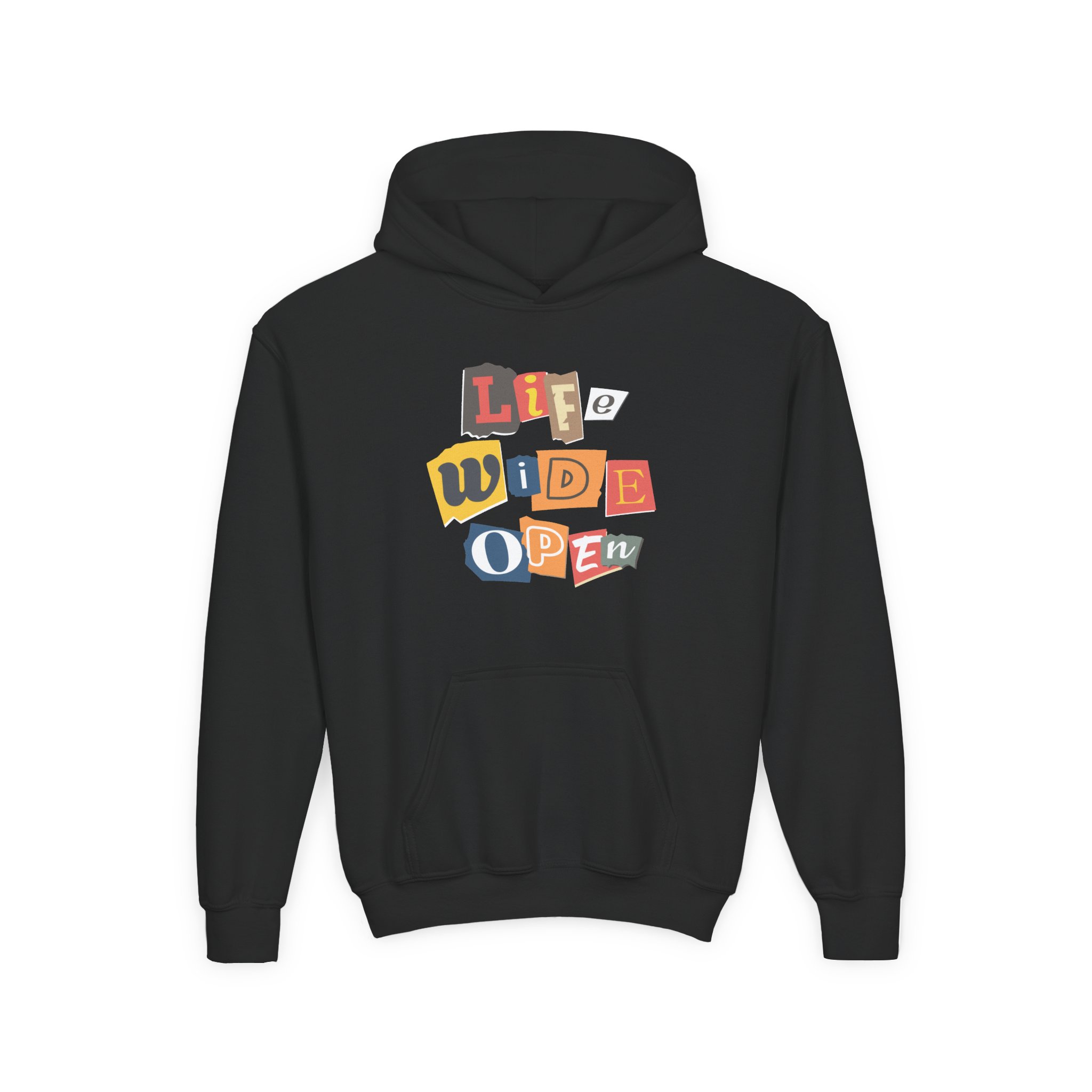 Cboystv Ransom Note Youth Heavy Blend Hooded Sweatshirt