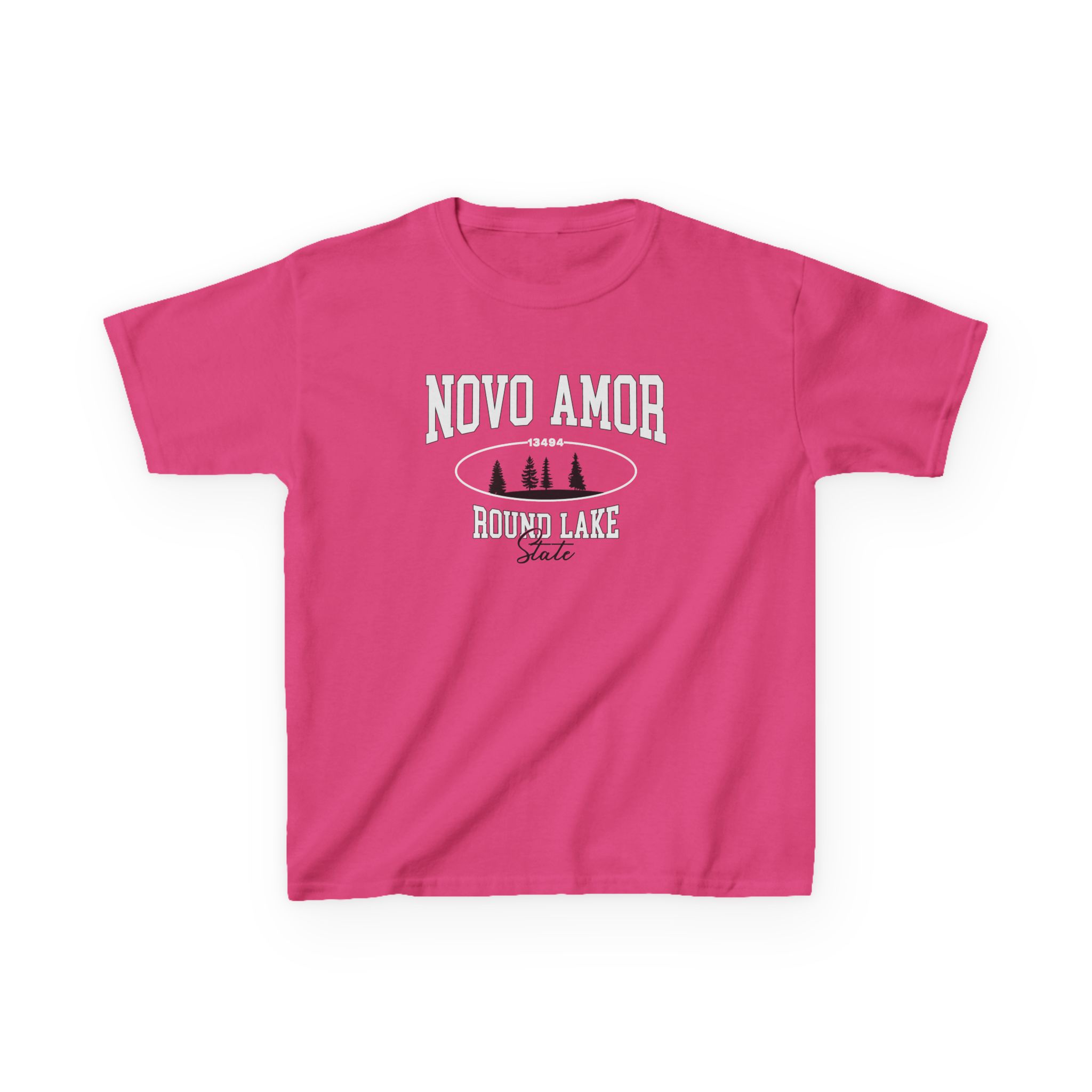 Novo Amor Round Lake State Kids Heavy Cotton™ Tee - Image 11