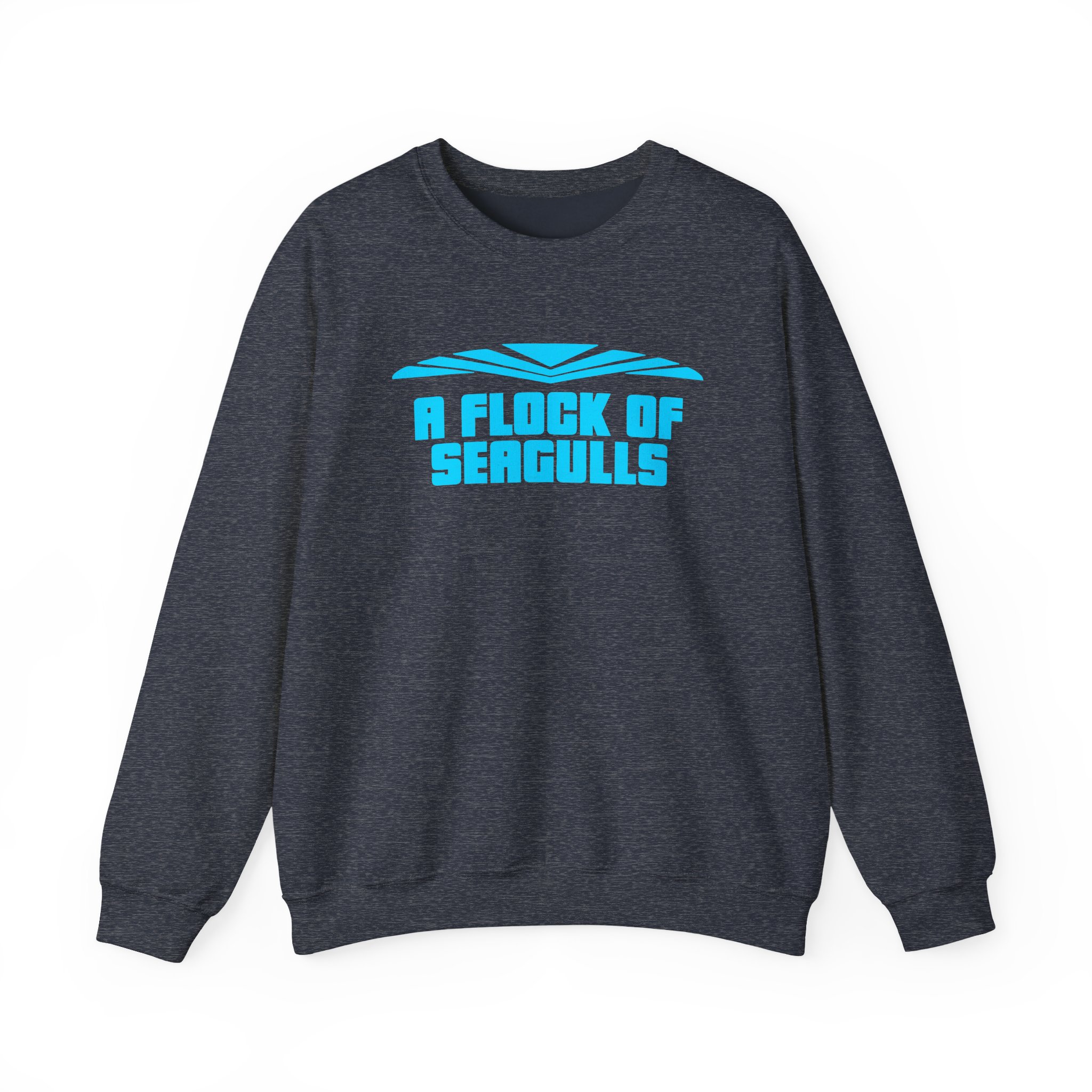 A Flock of Seagulls Logo Unisex Heavy Blend™ Crewneck Sweatshirt - Image 9