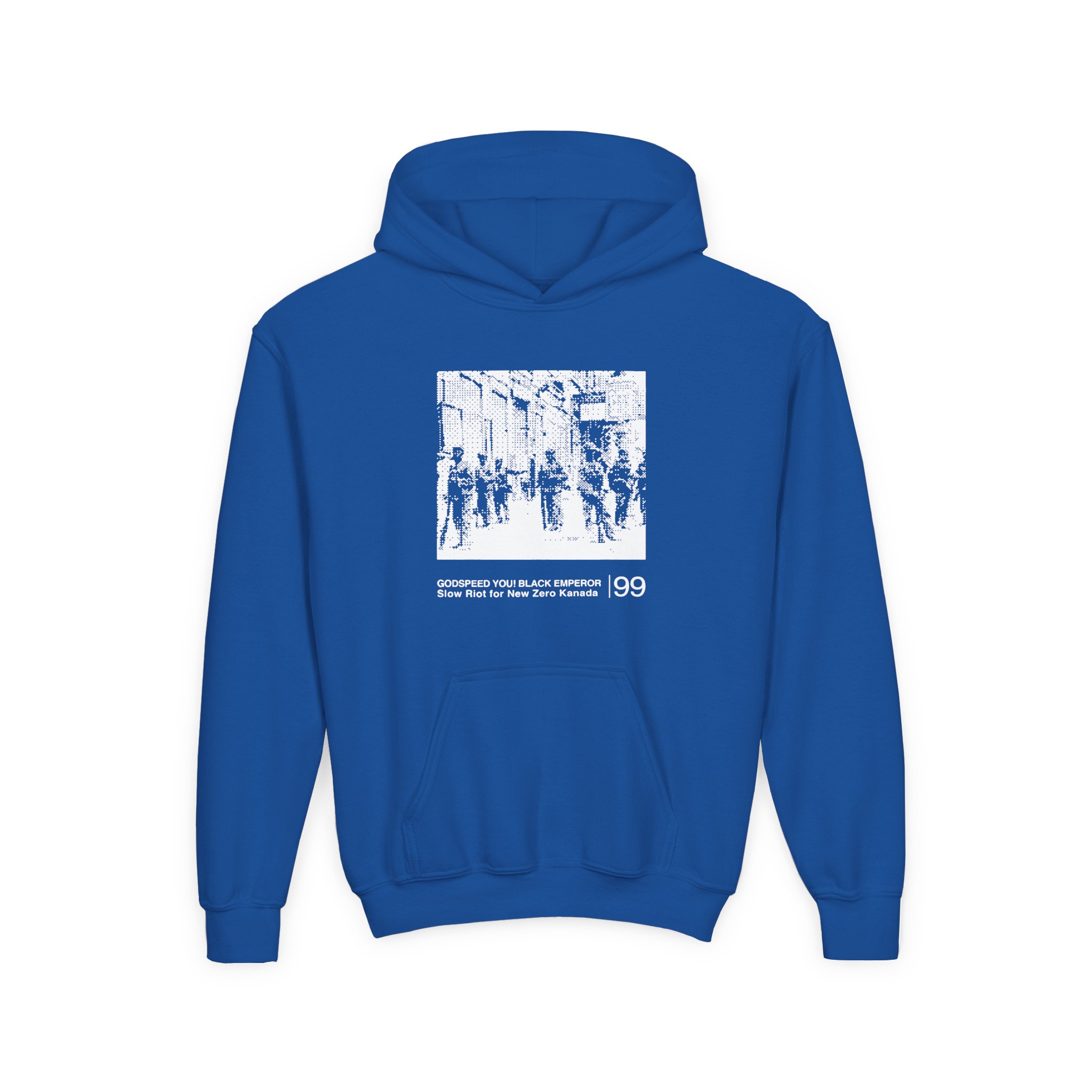 Godspeed You Black Emperor Youth Heavy Blend Hooded Sweatshirt - Image 9