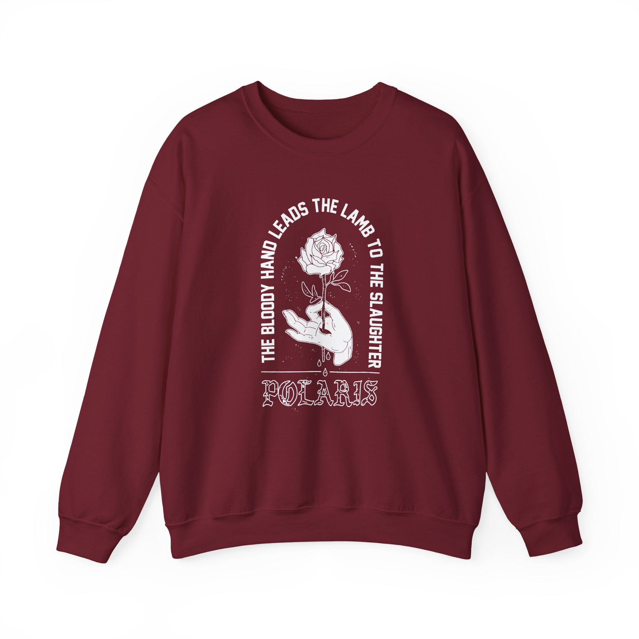 Polaris Bloody Hand Unisex Heavy Blend™ Crewneck Sweatshirt - Image 21