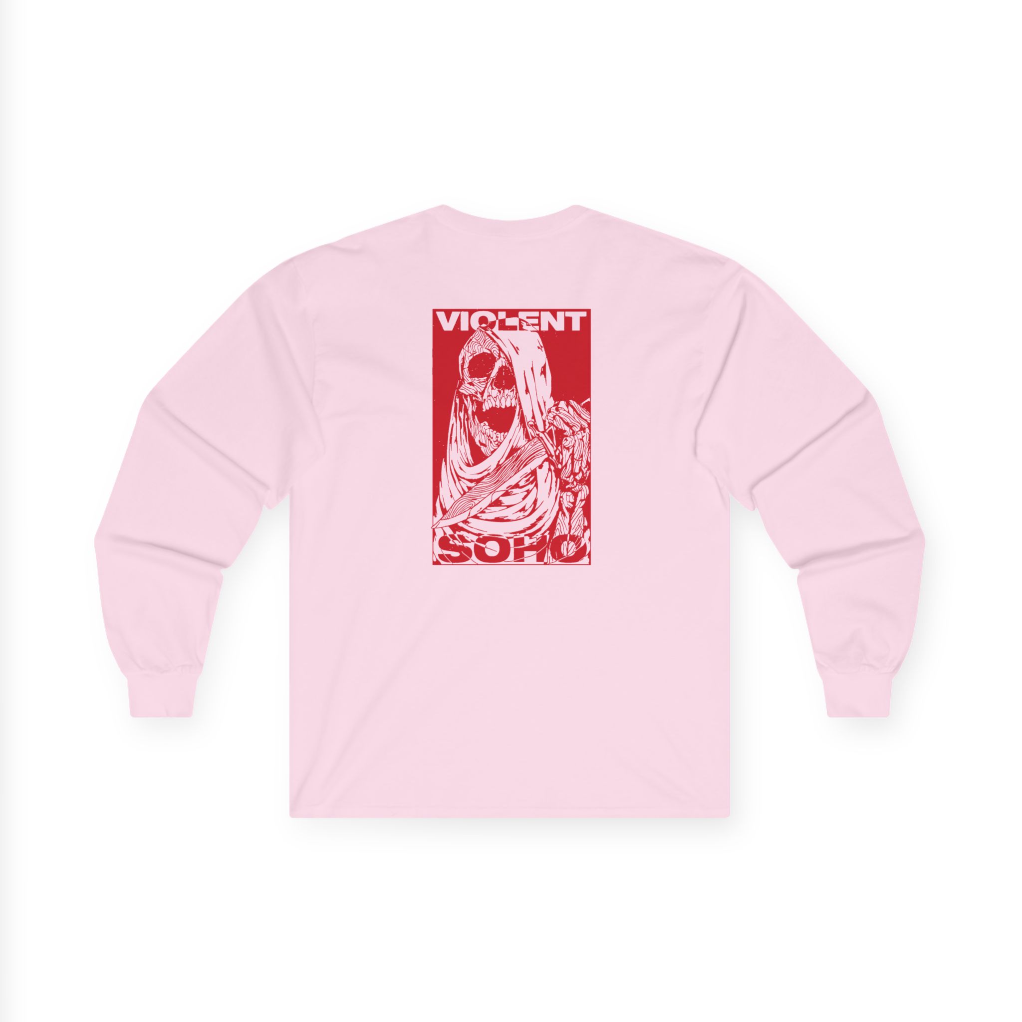 Violent Soho Skull Unisex Ultra Cotton Long Sleeve Tee - Image 38