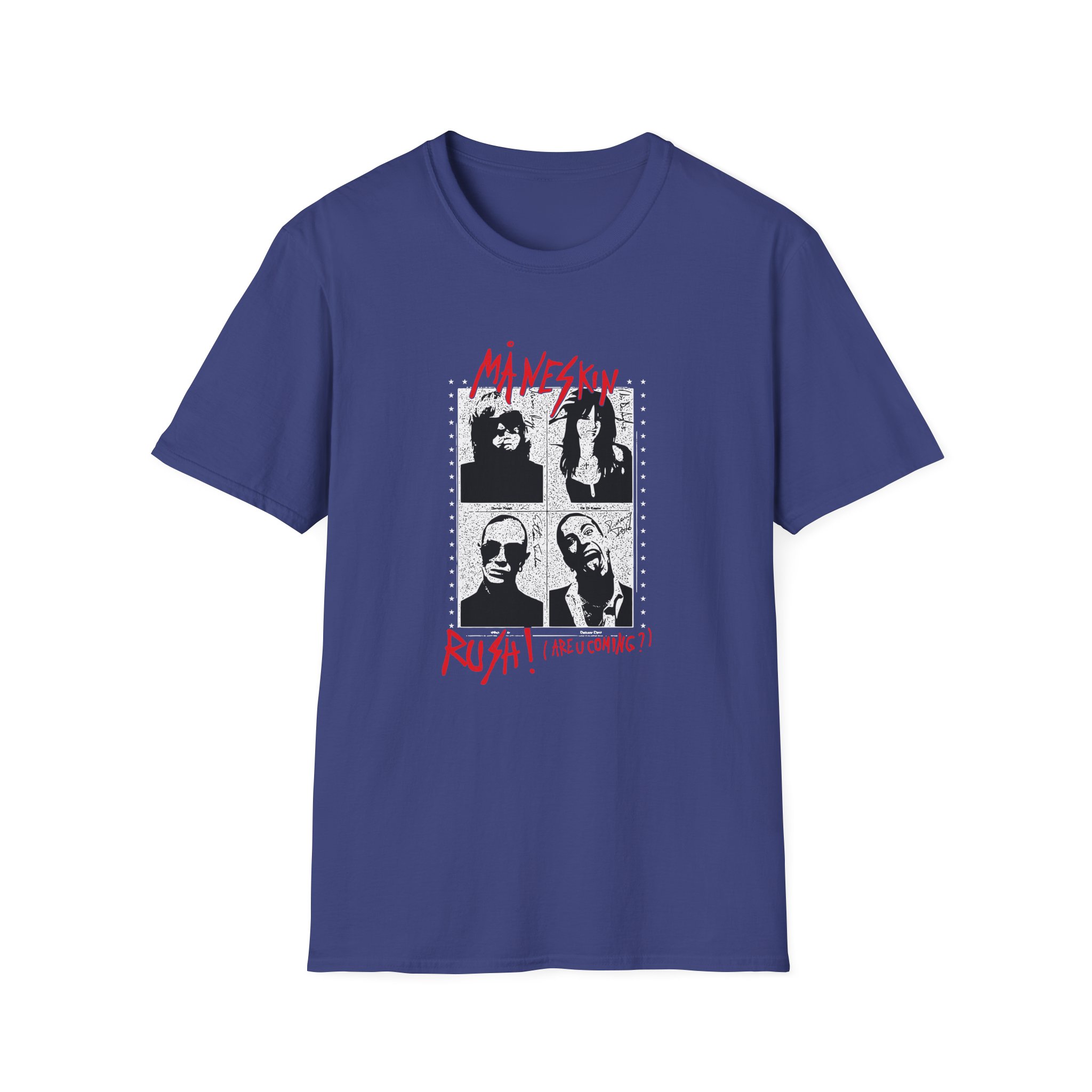 Maneskin RUSH! Unisex Softstyle T-Shirt - Image 13
