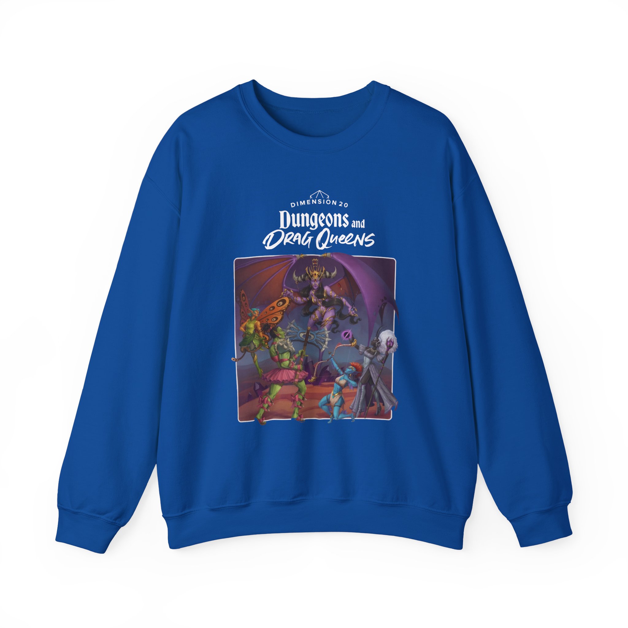 Dropout Dungeons and Drag Queens Unisex Heavy Blend™ Crewneck Sweatshirt - Image 11
