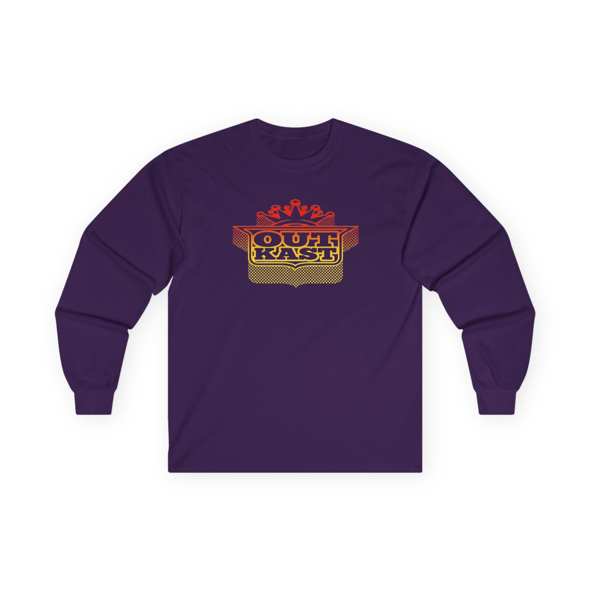 Outkast Gold Dot Logo Unisex Ultra Cotton Long Sleeve Tee - Image 11