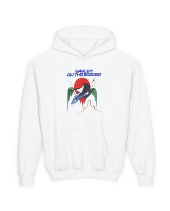 Youth The Eagles on the Border Heavy Blend Hooded Sweatshirt